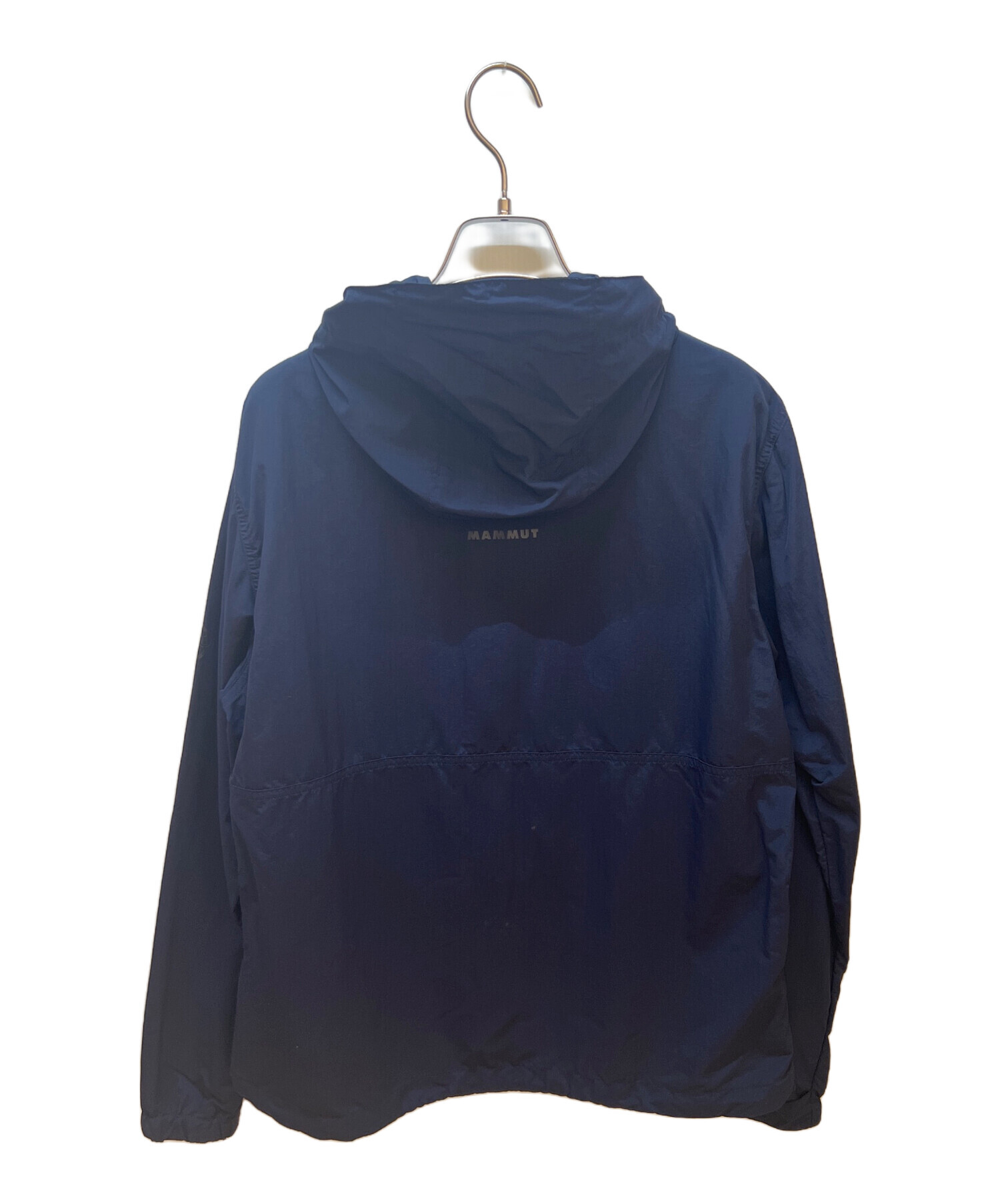 ゲリラセール ‼️美品【MAMMUT】フードジャケット レディース M ネイビー 中古・古着通販】MAMMUT (マムート) ハイキングウィンドブレーカー