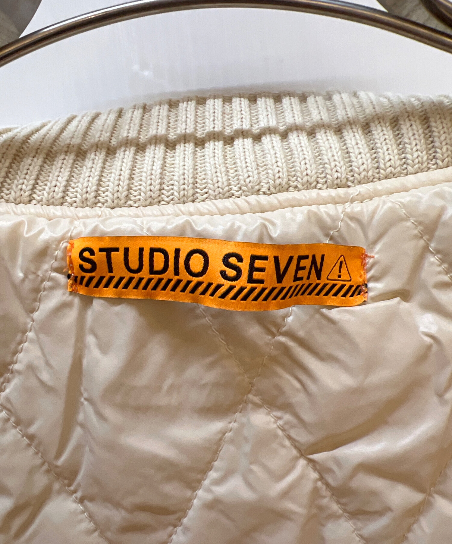 中古・古着通販】studio seven (スタジオセブン) ジャケット ベージュ