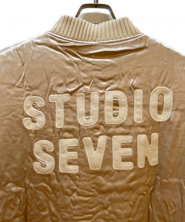 中古・古着通販】studio seven (スタジオセブン) ジャケット ベージュ