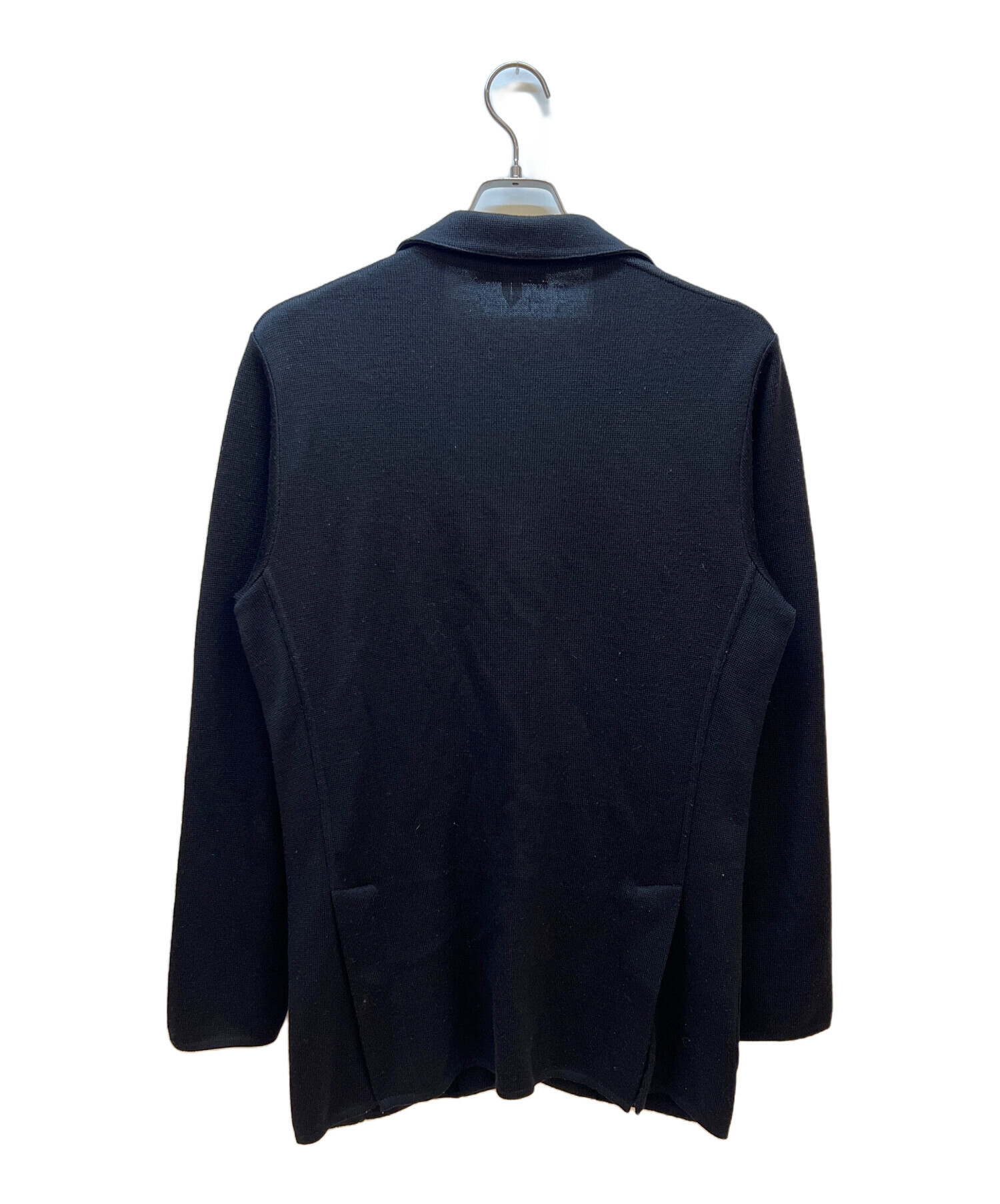 中古・古着通販】LARDINI (ラルディーニ) ニットジャケット ブラック