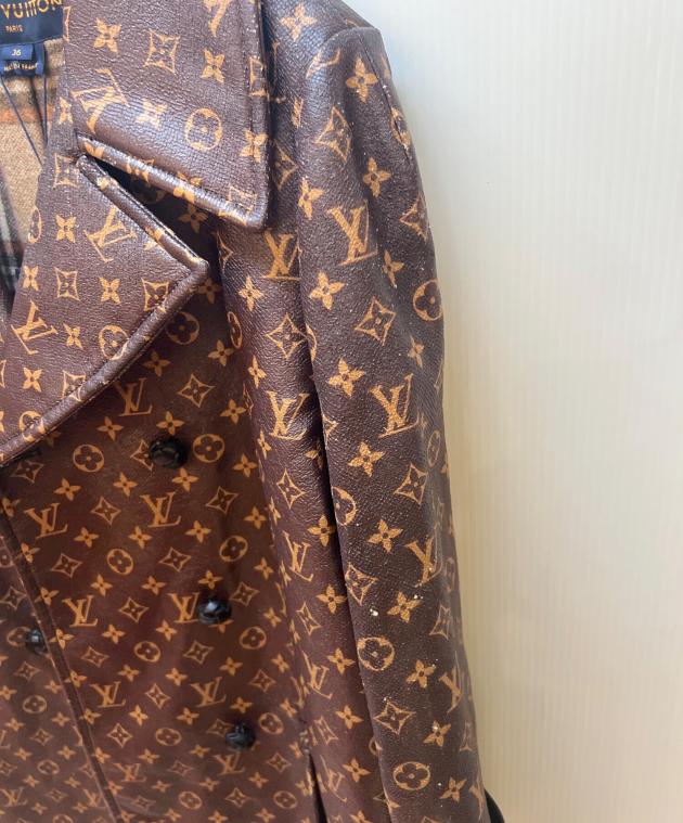 LOUIS VUITTON ルイヴィトン ポリ プリント コート 36 中古・古着通販】LOUIS VUITTON (ルイ ヴィトン) モノグラム