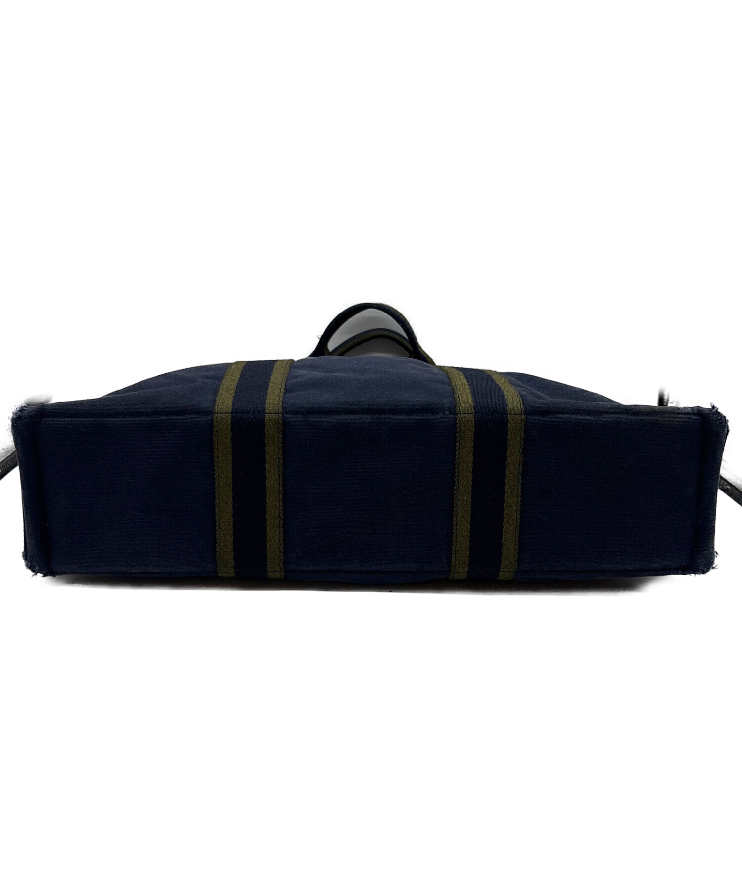 中古・古着通販】HERMES (エルメス) ハンドバッグ ネイビー｜ブランド 
