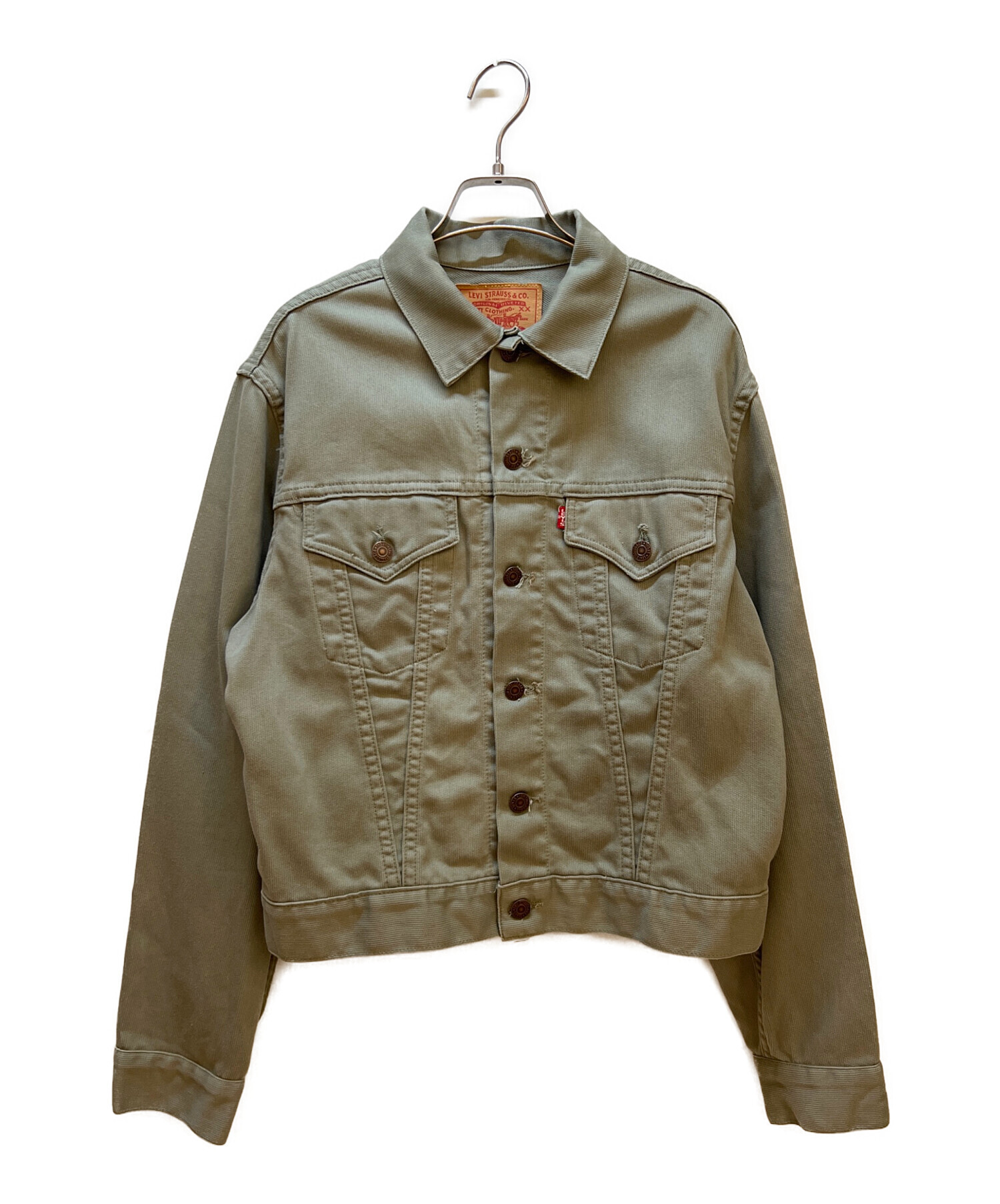 中古・古着通販】LEVI'S (リーバイス) カバーオール カーキ サイズ:S