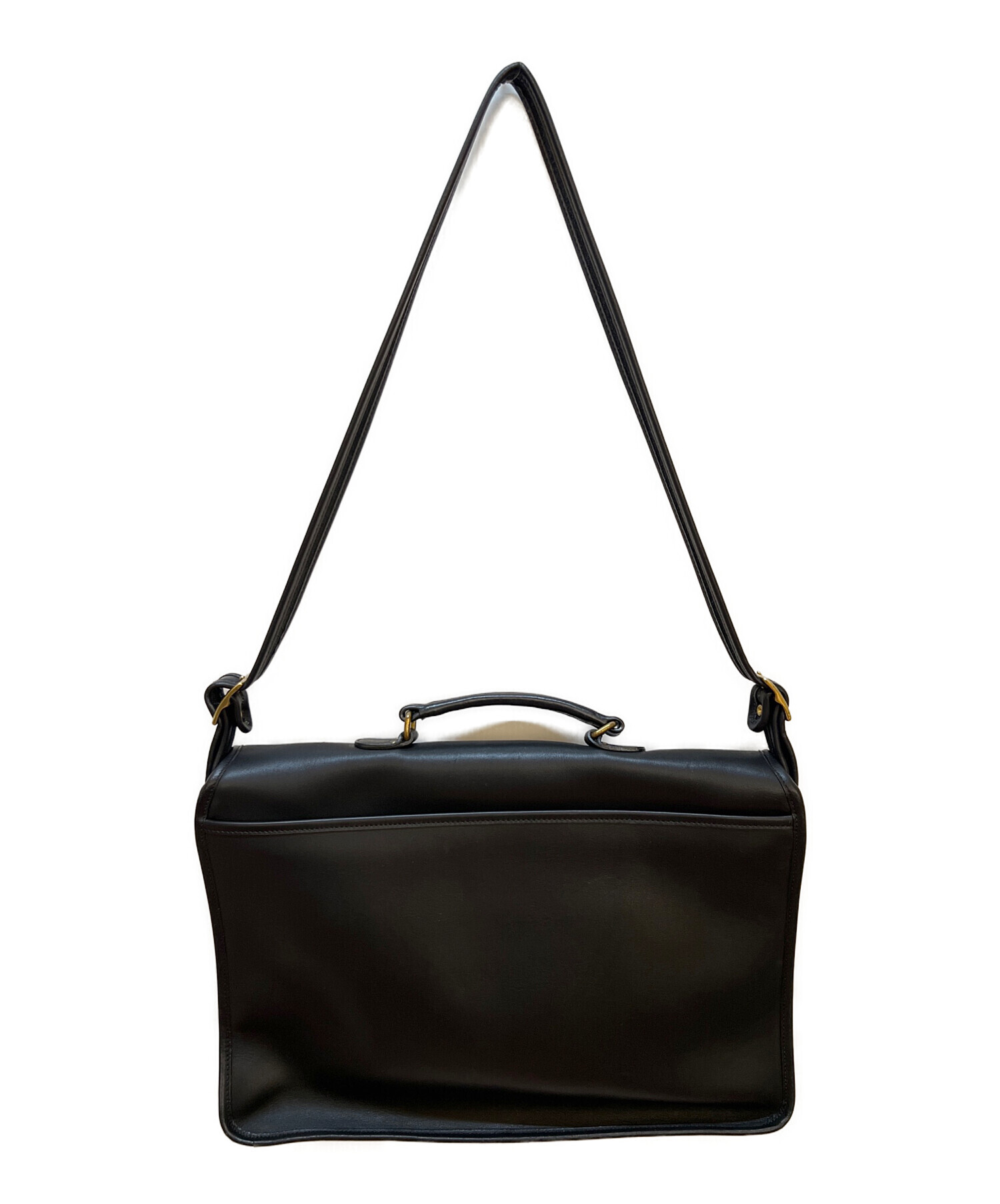 中古・古着通販】COACH (コーチ) 2WAYブリーフケース ブラック 