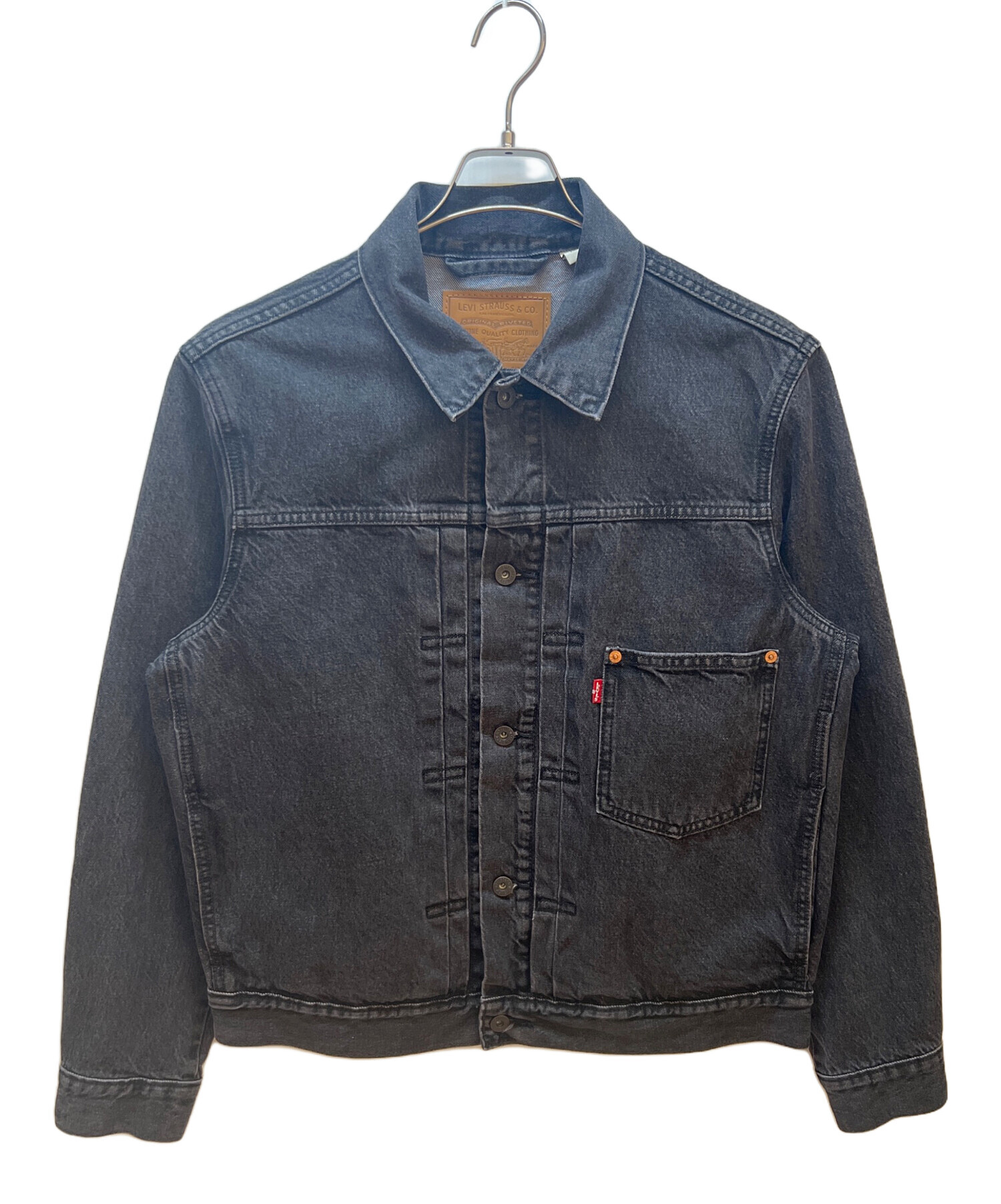 中古・古着通販】LEVI'S (リーバイス) デニムジャケット グレー サイズ
