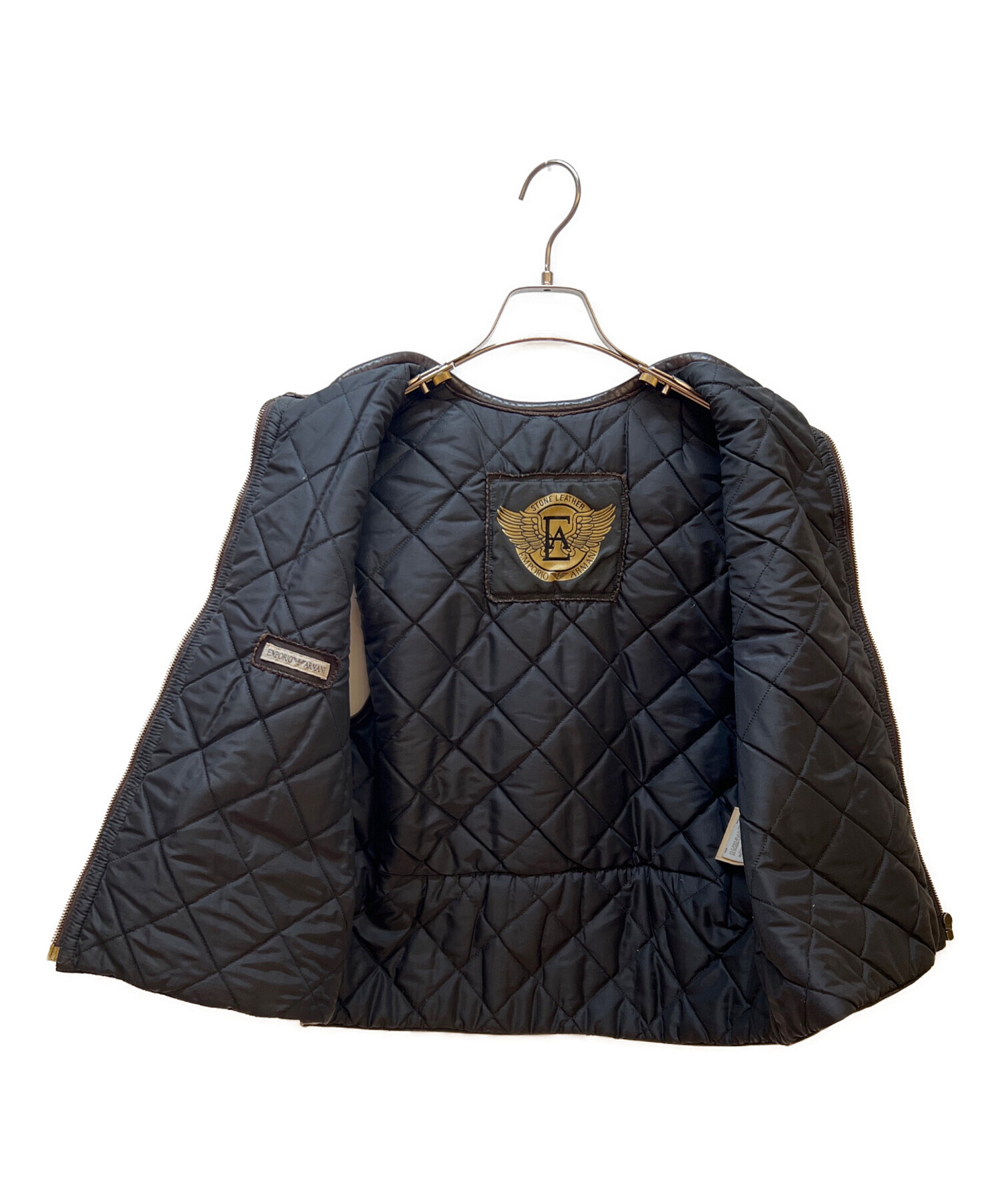 中古・古着通販】EMPORIO ARMANI (エンポリオ アルマーニ) レザー