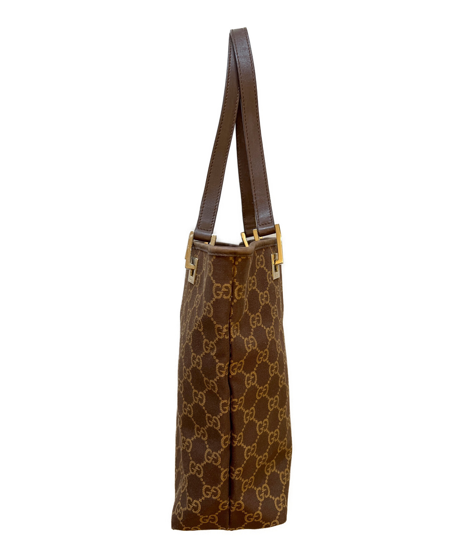 中古・古着通販】GUCCI (グッチ) トートバッグ ブラウン｜ブランド