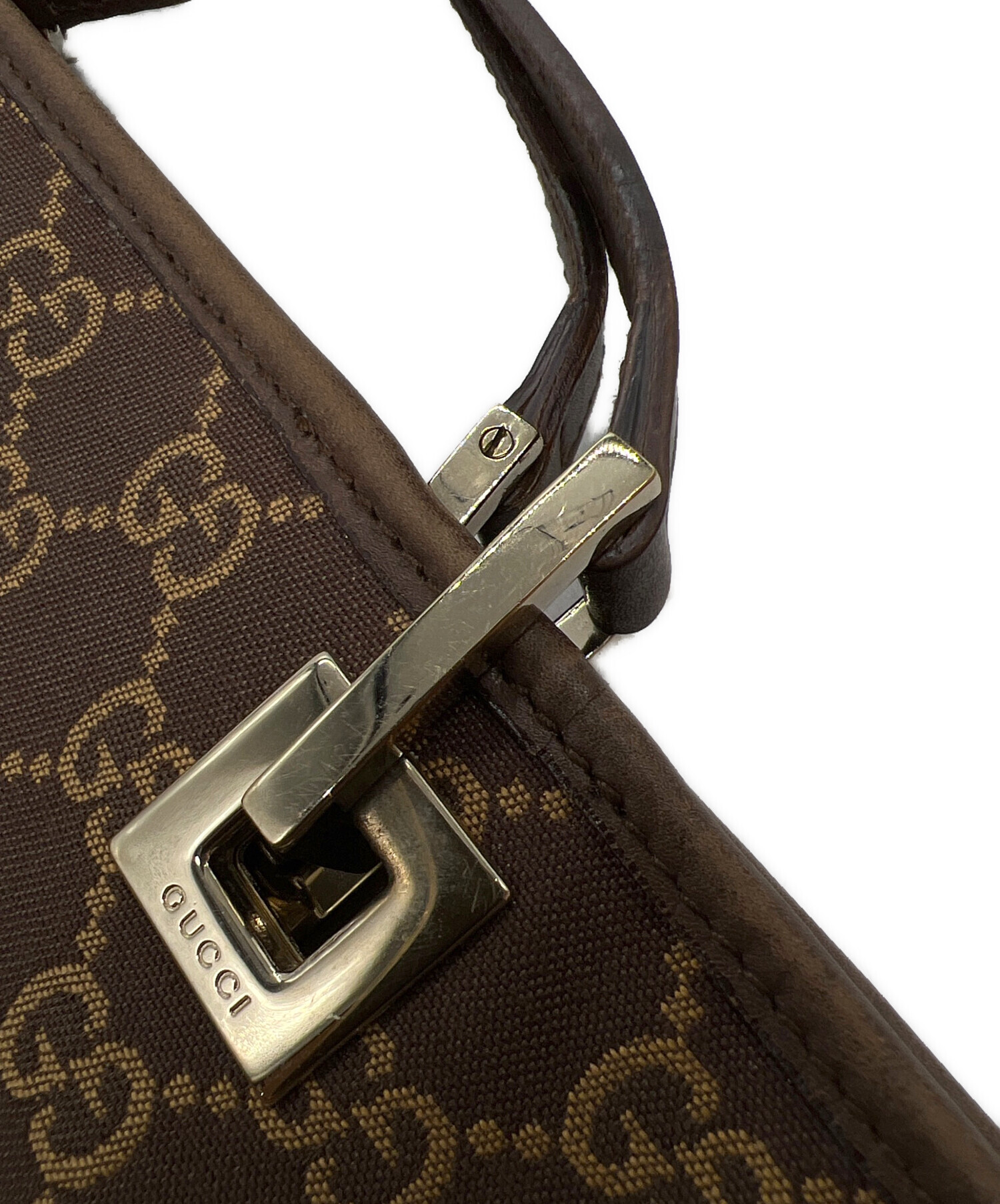 中古・古着通販】GUCCI (グッチ) トートバッグ ブラウン｜ブランド
