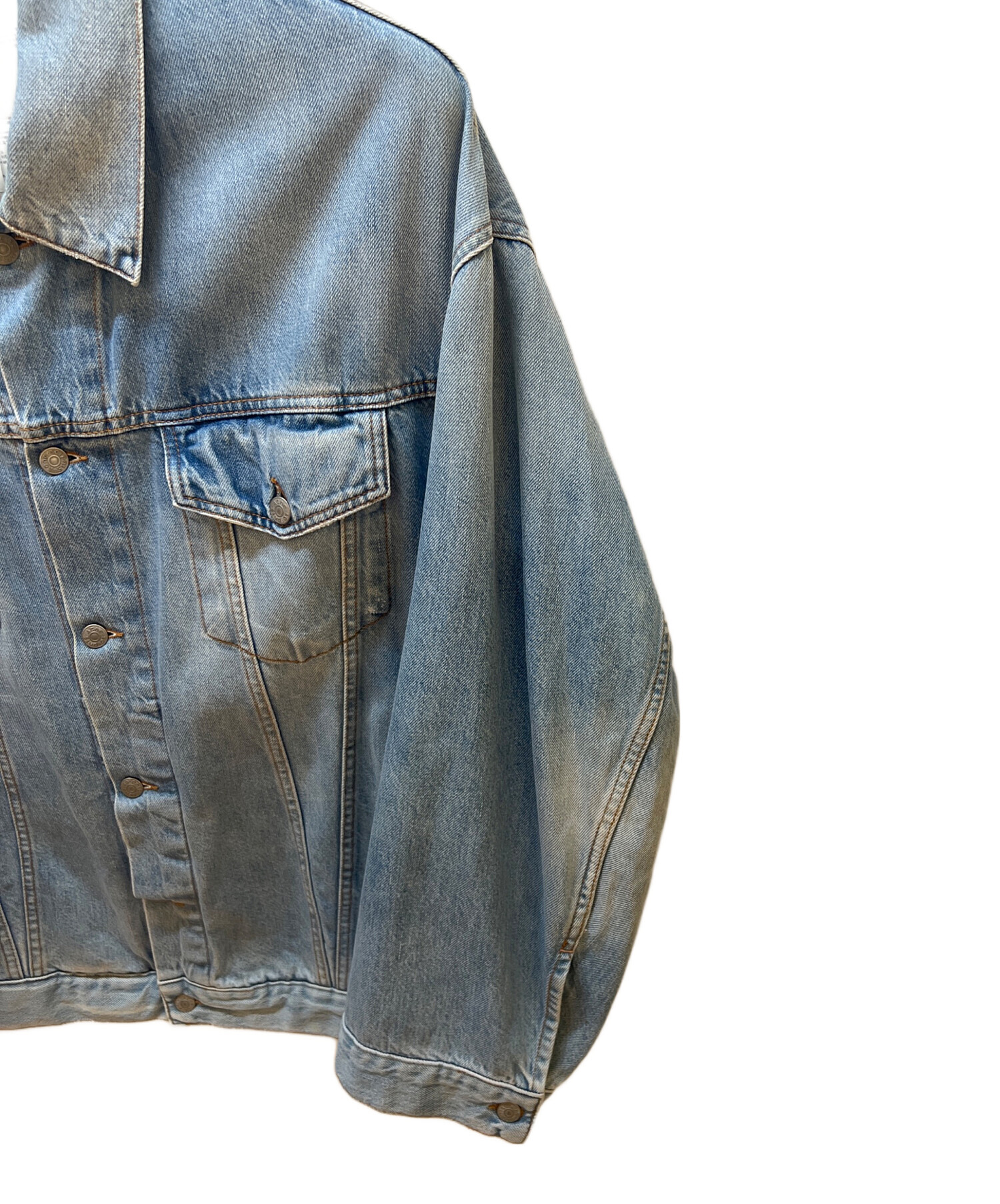 レア22SS Acne studios アクネ クロップドトラッカー ジャケット 中古・古着通販】Acne studios (アクネ ストゥディオズ) デニム