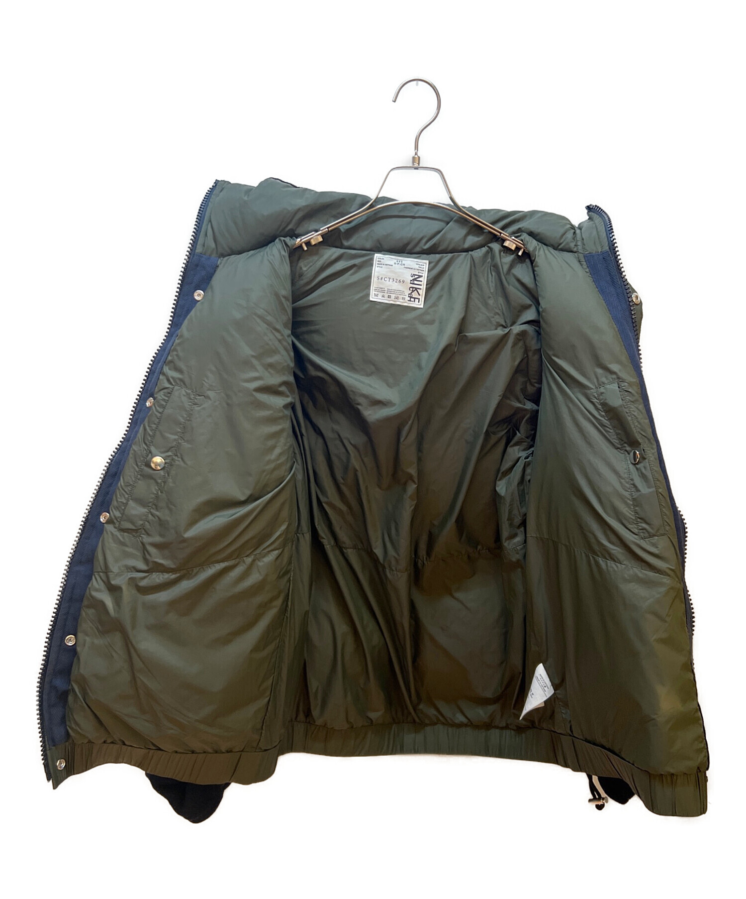 中古・古着通販】NIKE (ナイキ) sacai (サカイ) ダウンジャケット