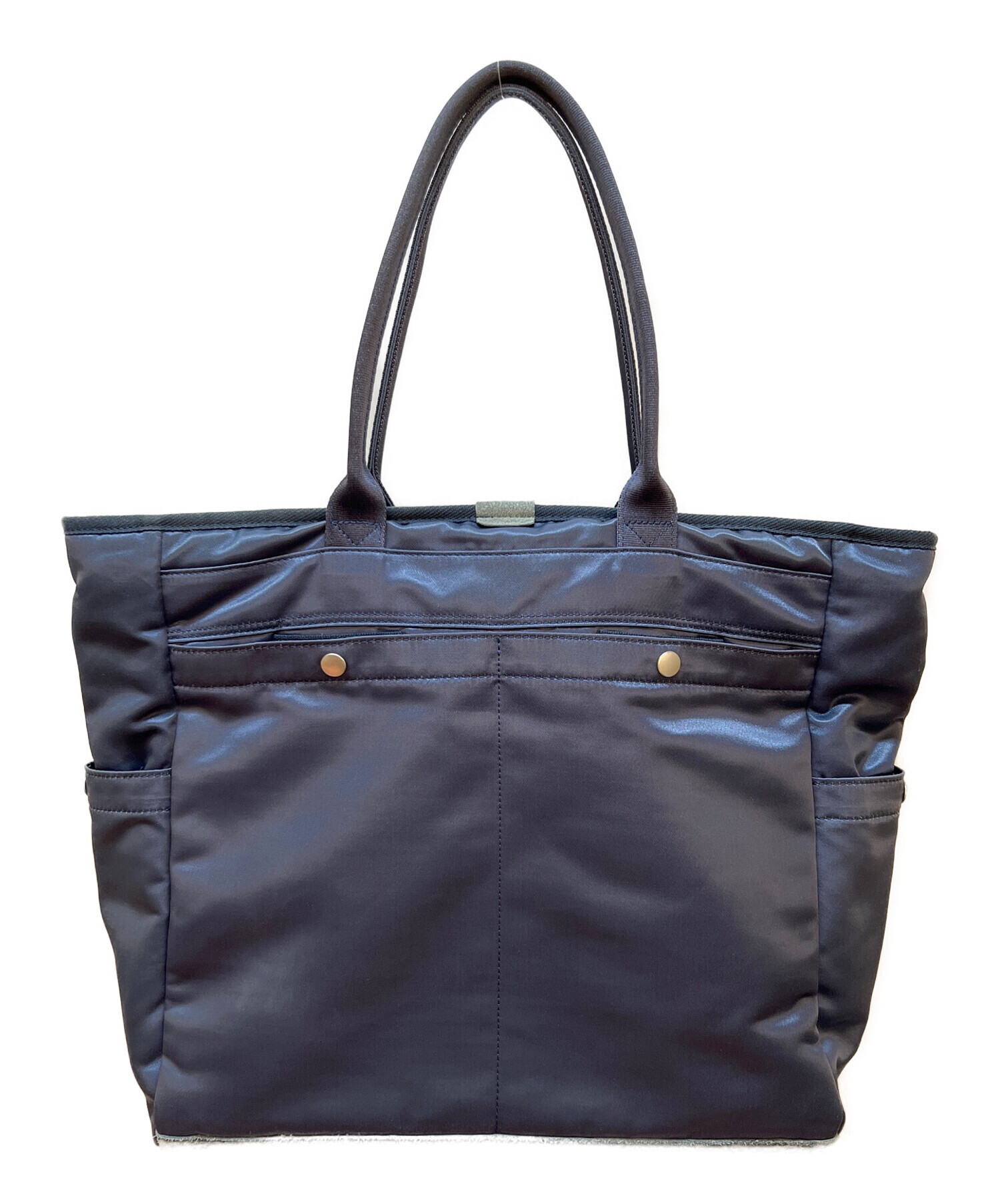 中古・古着通販】PORTER (ポーター) ハンドバッグ ネイビー｜ブランド 