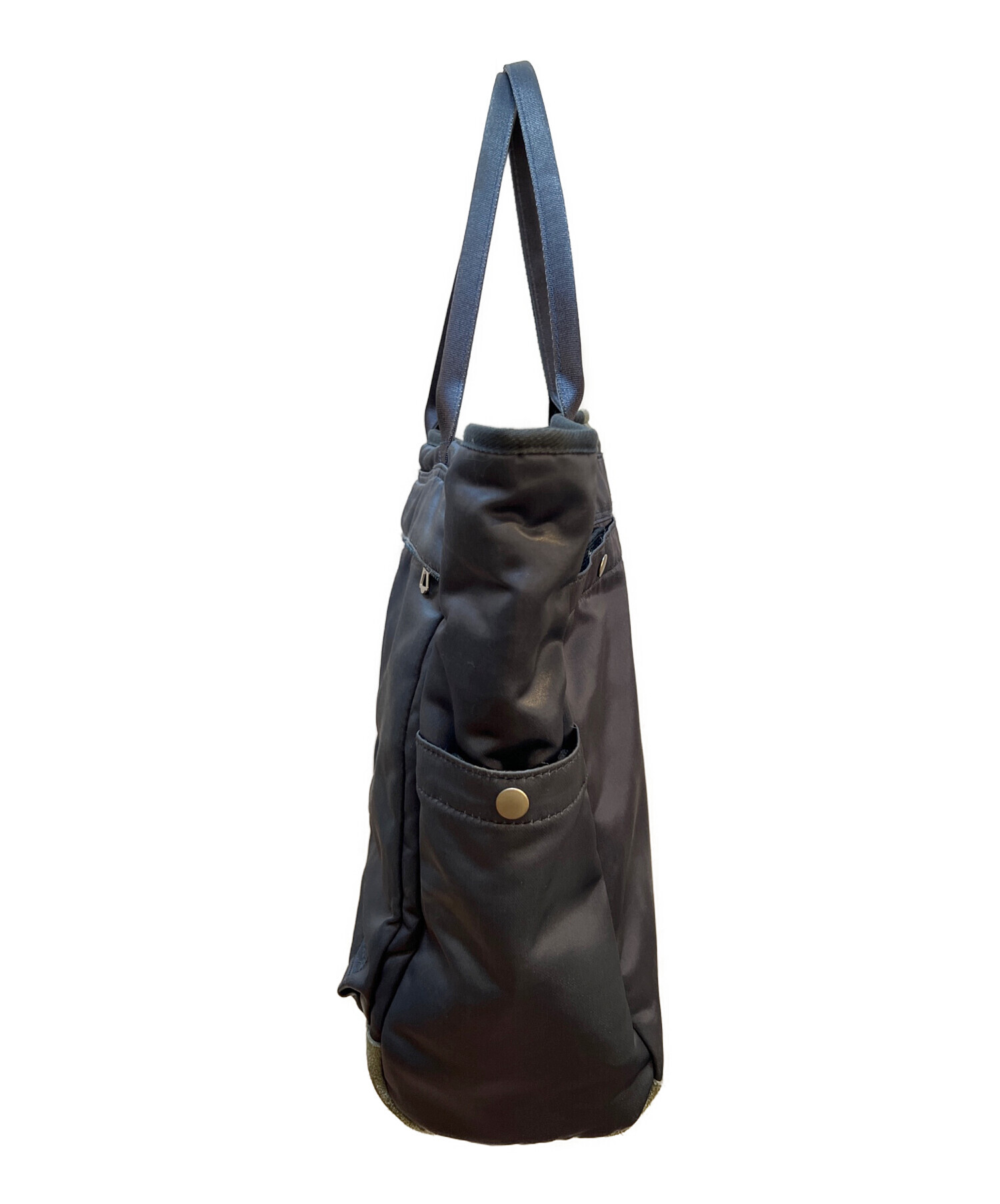 中古・古着通販】PORTER (ポーター) ハンドバッグ ネイビー｜ブランド 