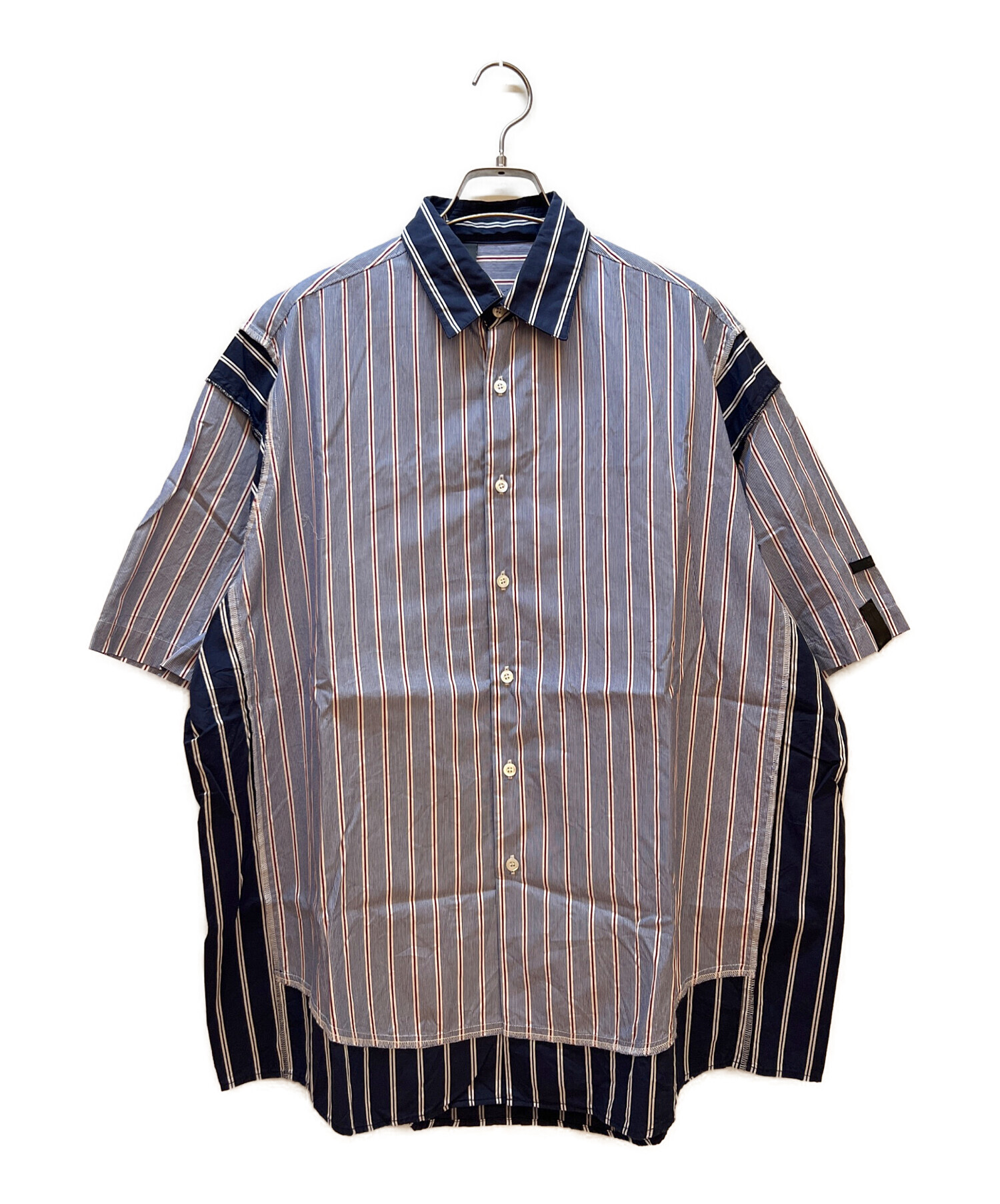 中古・古着通販】N.HOOLYWOOD (エヌ ハリウッド) 半袖シャツ ブルー