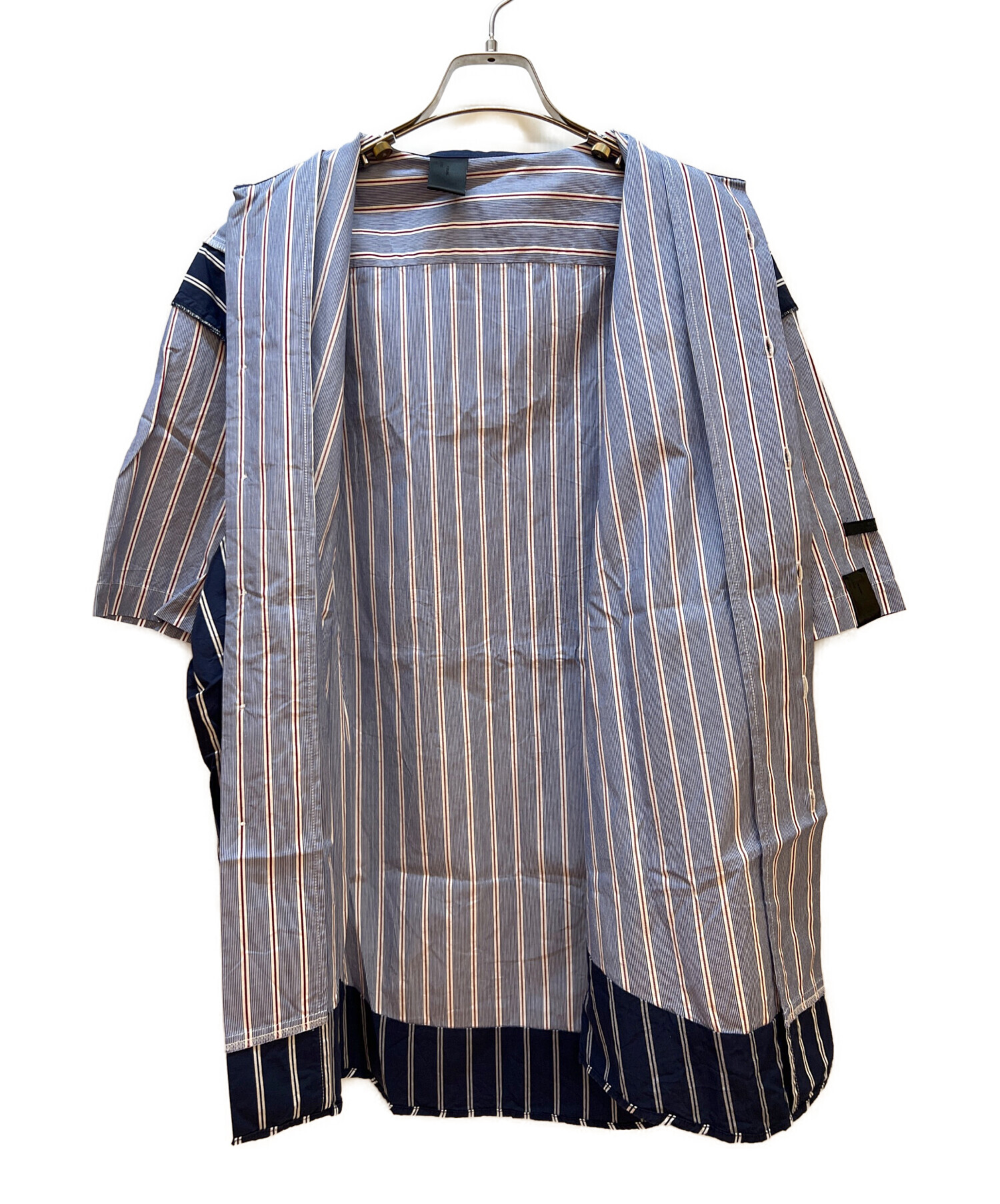 中古・古着通販】N.HOOLYWOOD (エヌ ハリウッド) 半袖シャツ ブルー