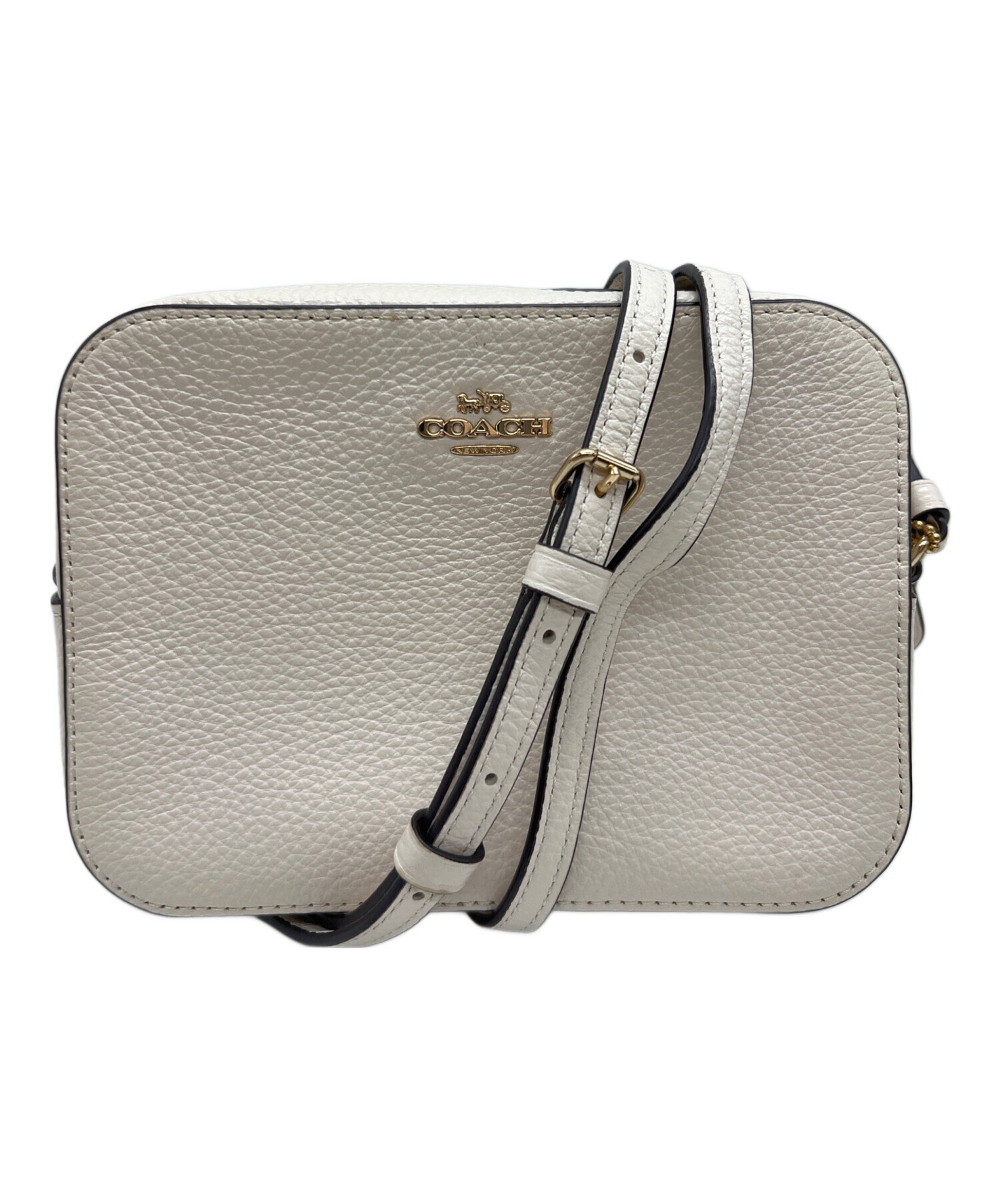 中古・古着通販】COACH (コーチ) カメラバッグ ホワイト｜ブランド