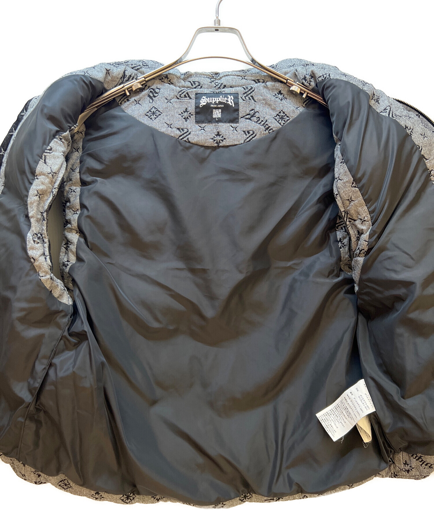 中古・古着通販】SUPPLIER (サプライヤー) 中綿ベスト ブラック サイズ 