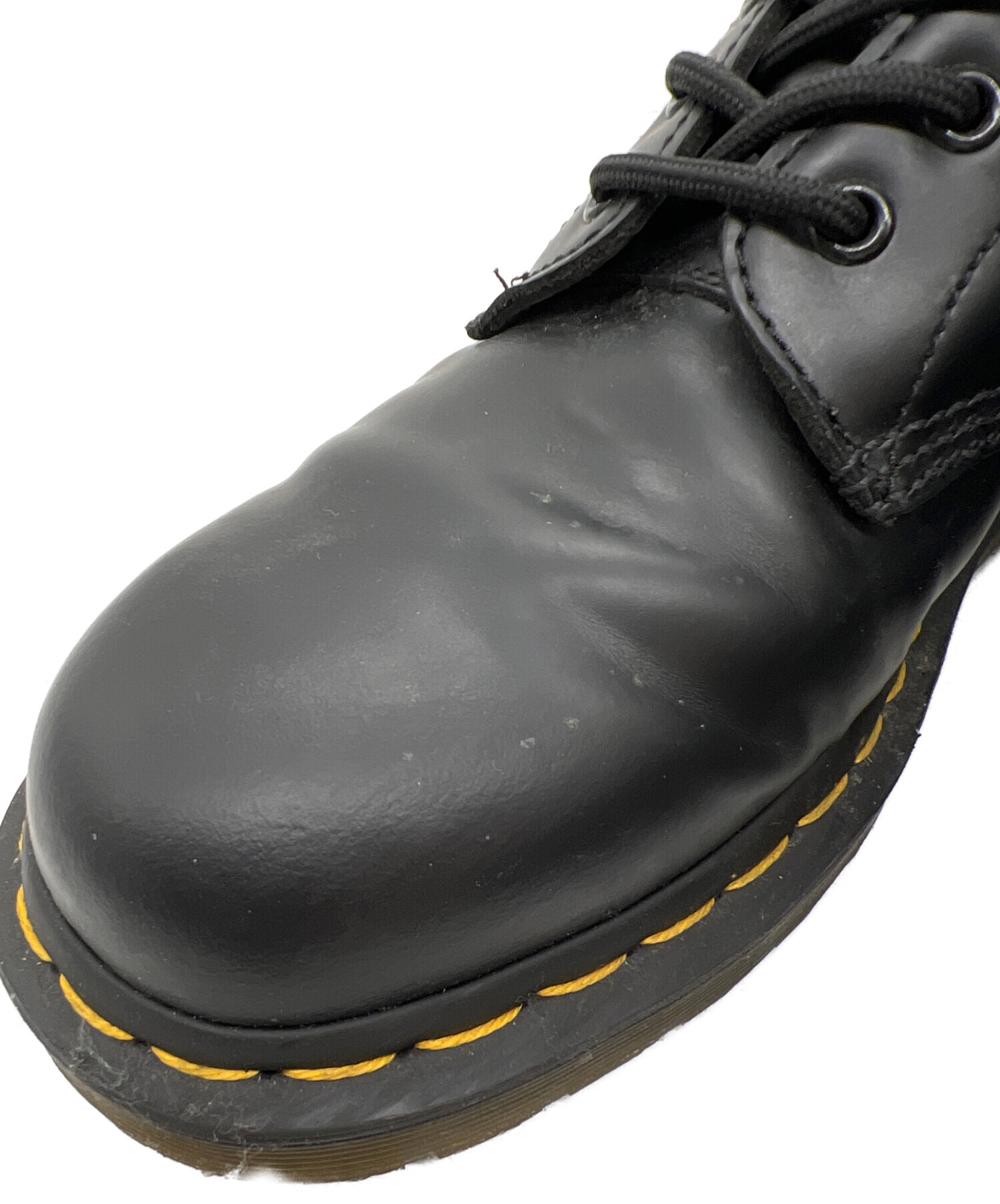 【試着のみ未使用品】Dr. Martens 厚底ブーツ ブラック　【7】 中古・古着通販】Dr.Martens (ドクターマーチン) ブーツ ブラック