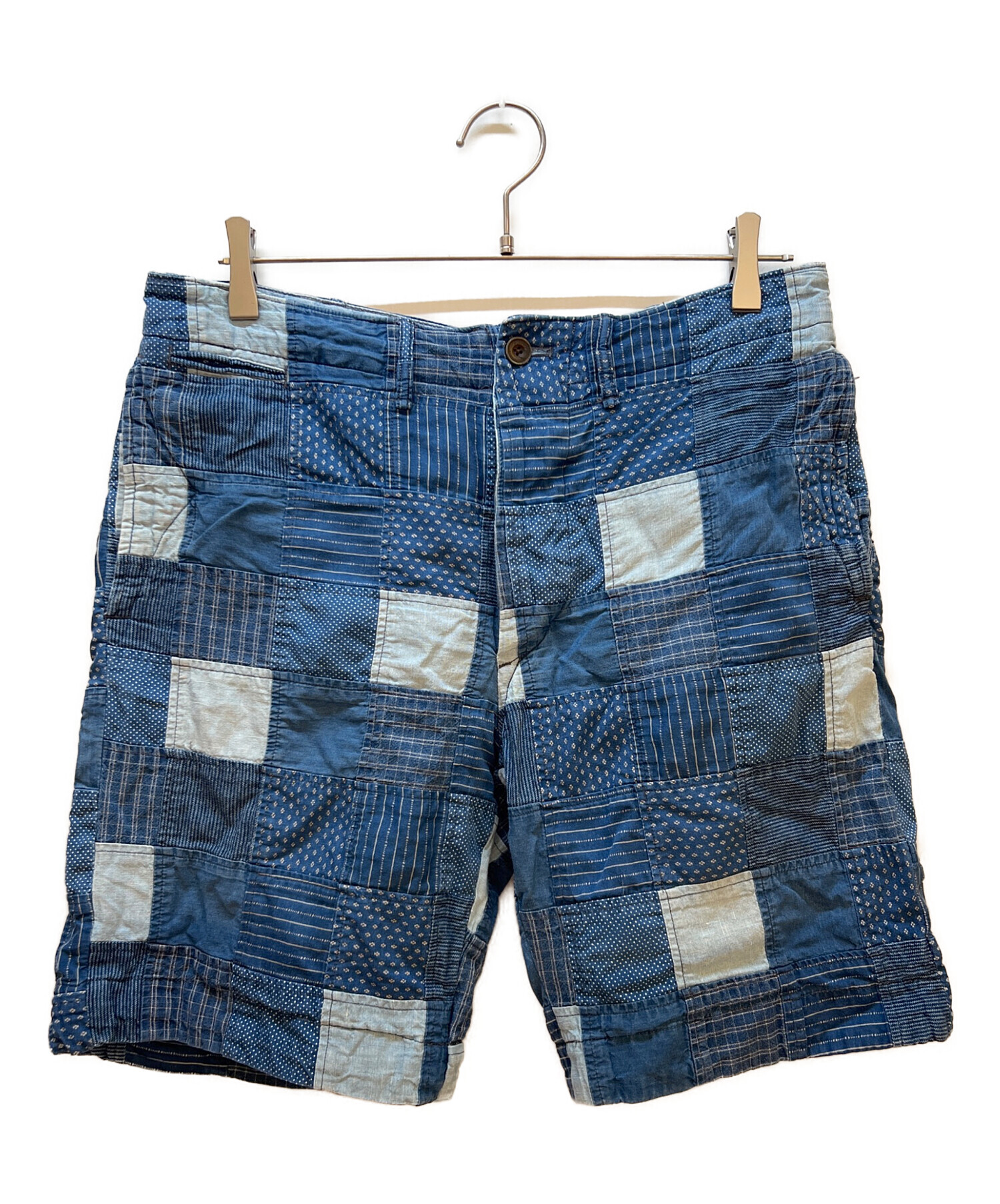 中古・古着通販】RRL (ダブルアールエル) ハーフパンツ ブルー サイズ 