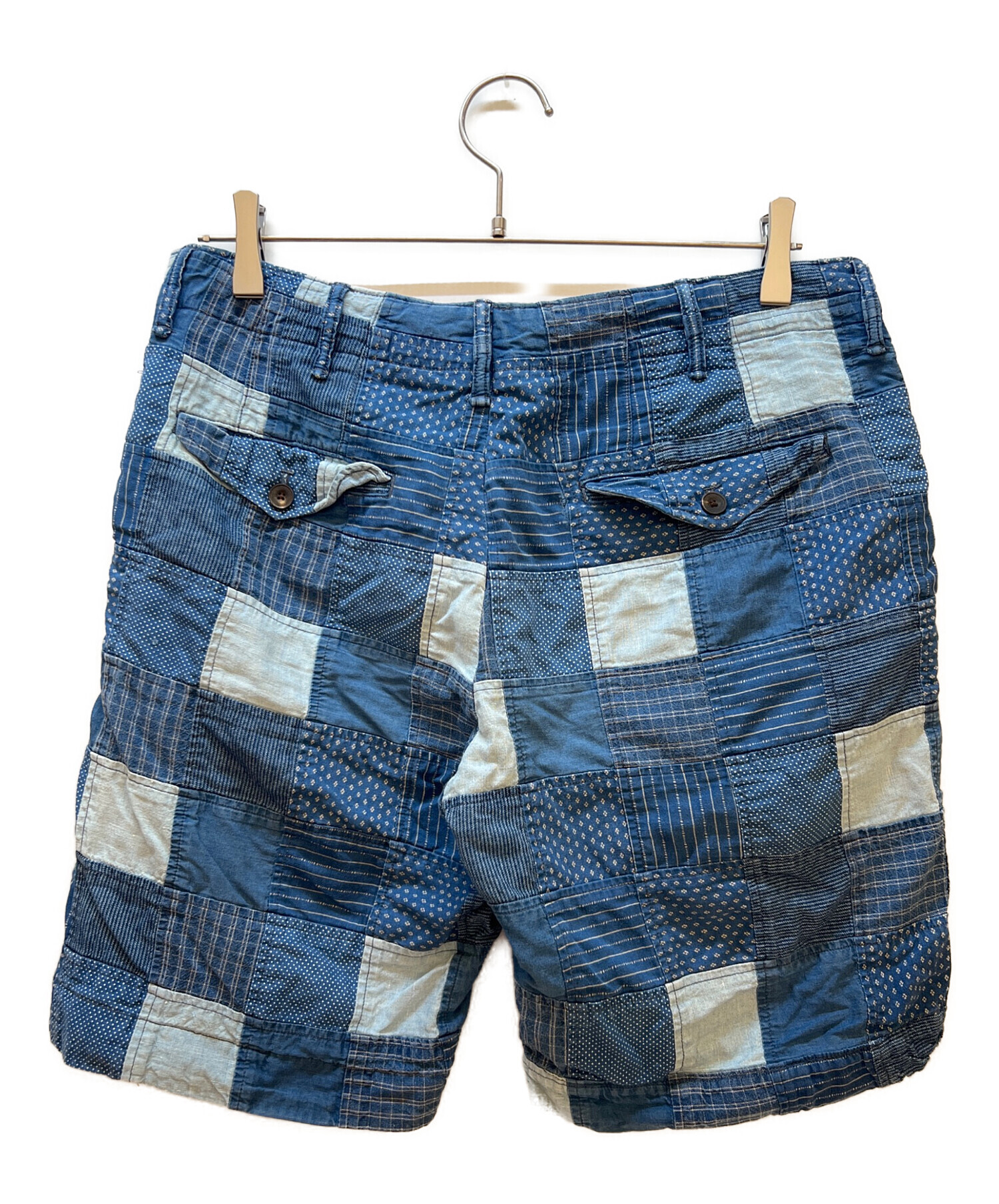 中古・古着通販】RRL (ダブルアールエル) ハーフパンツ ブルー サイズ