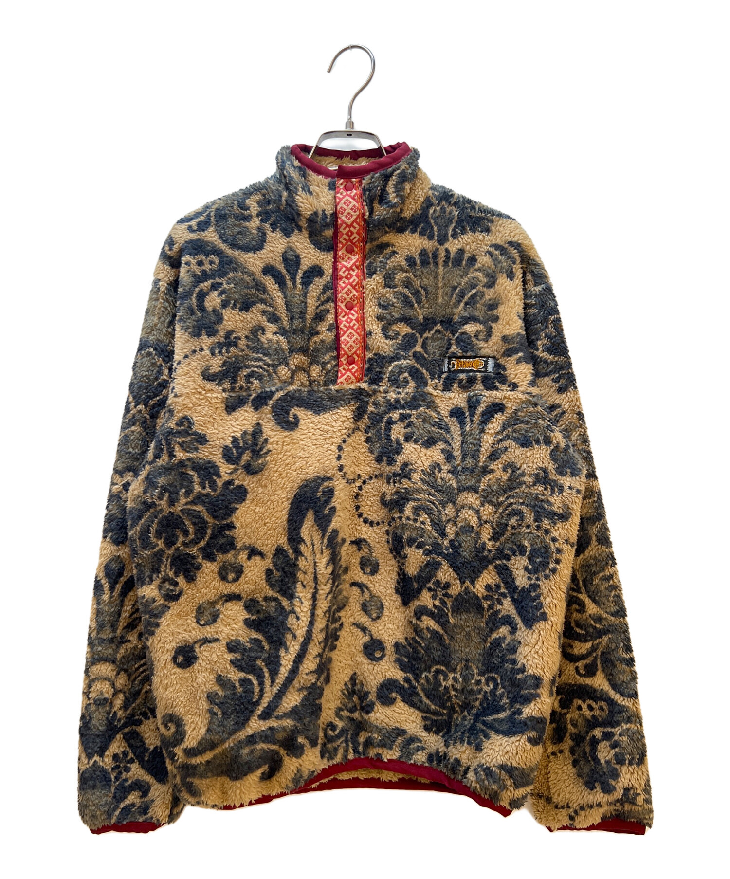 キャピタル KAPITAL フリース 中古・古着通販】KAPITAL (キャピタル) フリーススナップT カーキ
