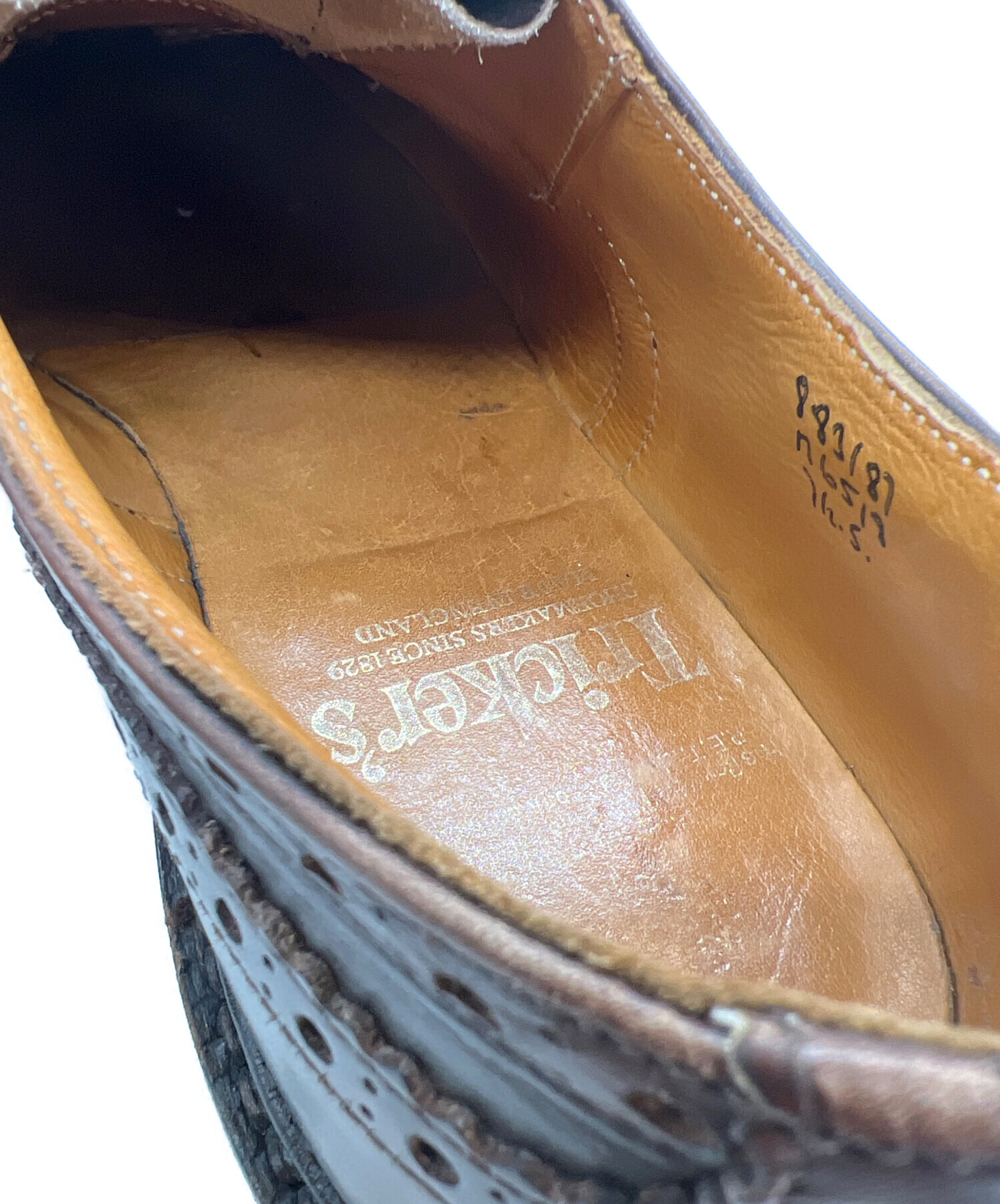 中古・古着通販】Tricker's (トリッカーズ) ウィングチップシューズ