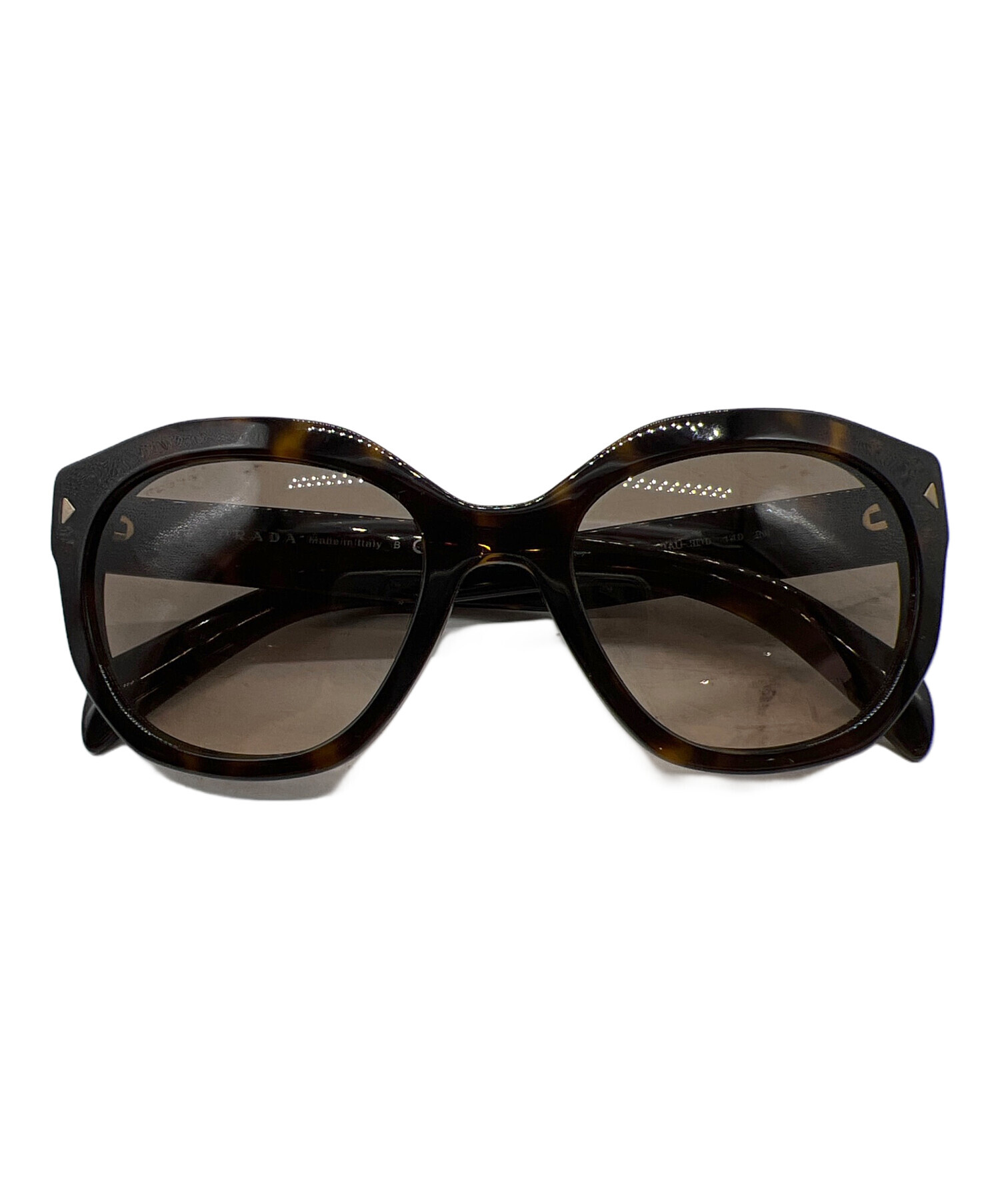 【中古】PRADA　プラダ　サングラス 中古・古着通販】PRADA (プラダ) サングラス ブラック｜ブランド・古着