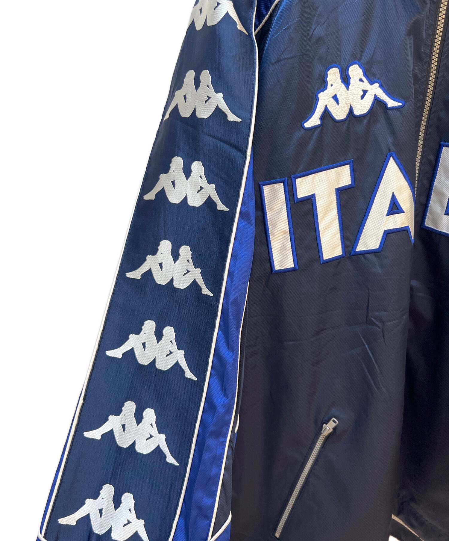 中古・古着通販】KAPPA (カッパ) トラックジャケット ネイビー サイズ