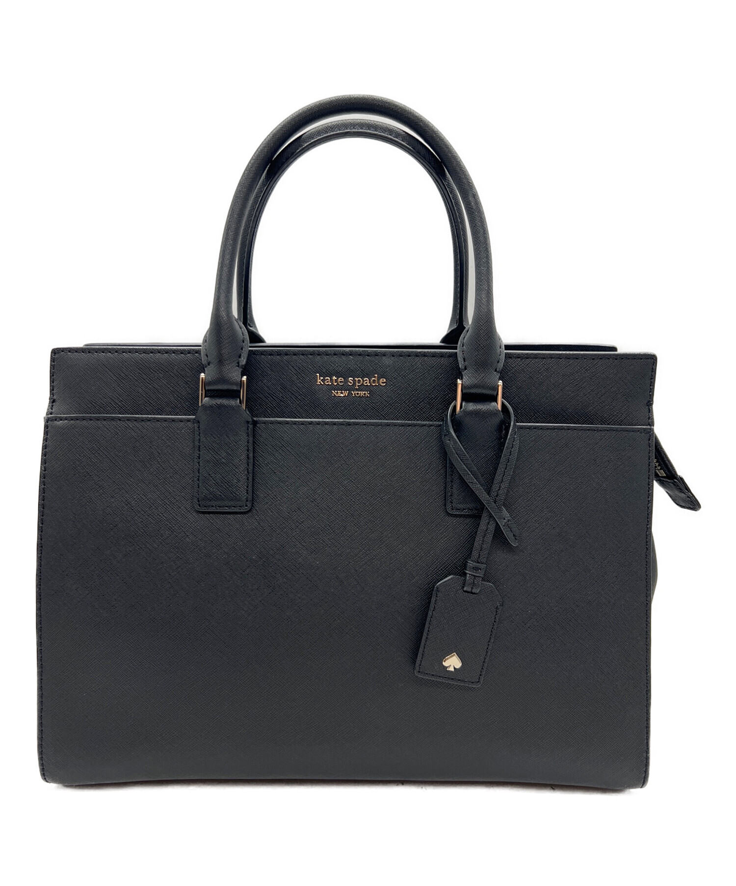 中古・古着通販】Kate Spade (ケイトスペード) ハンドバッグ ブラック 