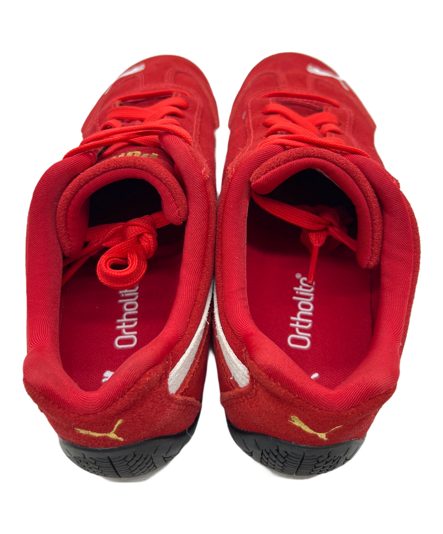 中古・古着通販】PUMA (プーマ) ローカットスニーカー レッド サイズ