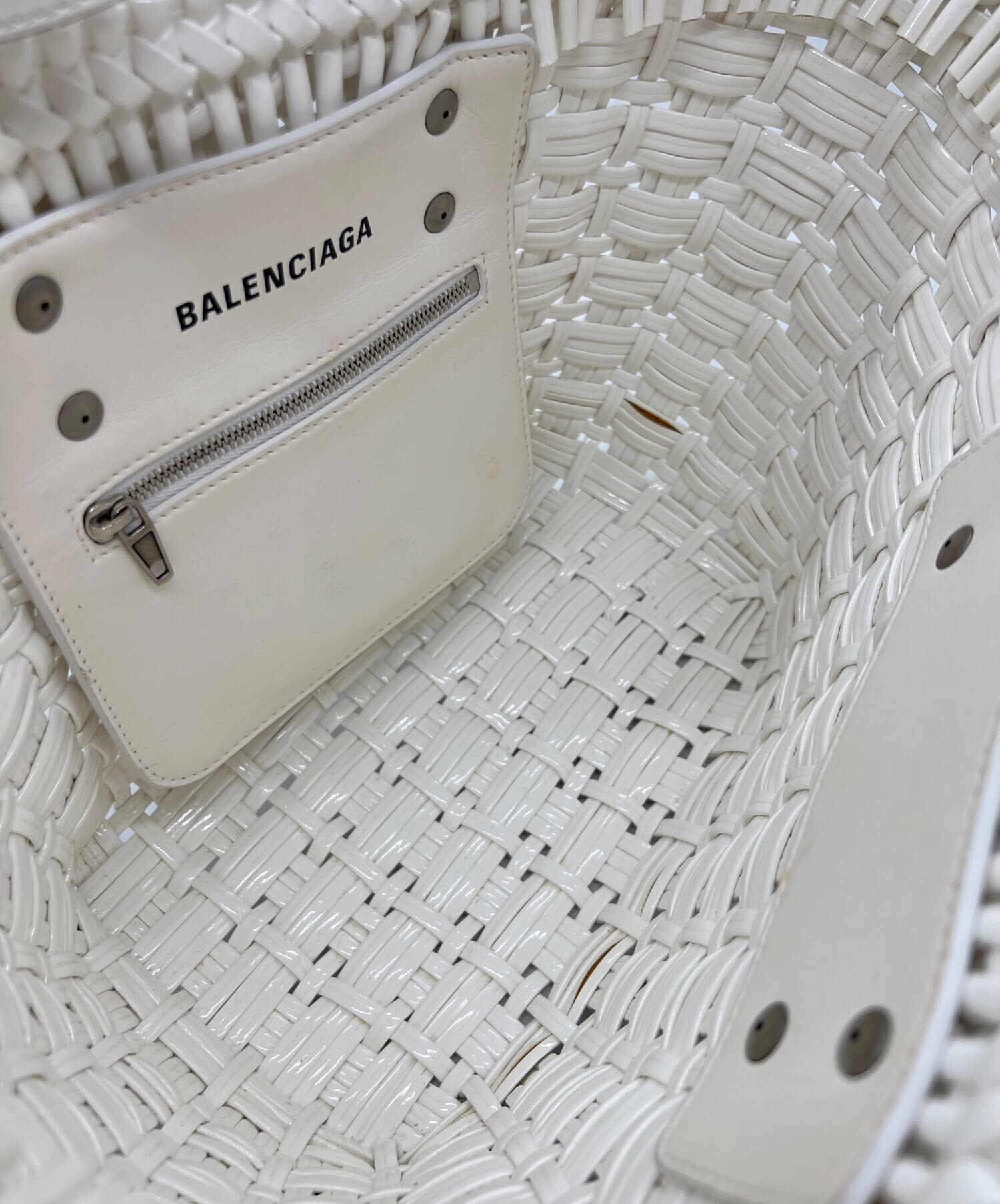 中古・古着通販】BALENCIAGA (バレンシアガ) ビストロ XS BASKET BAG 