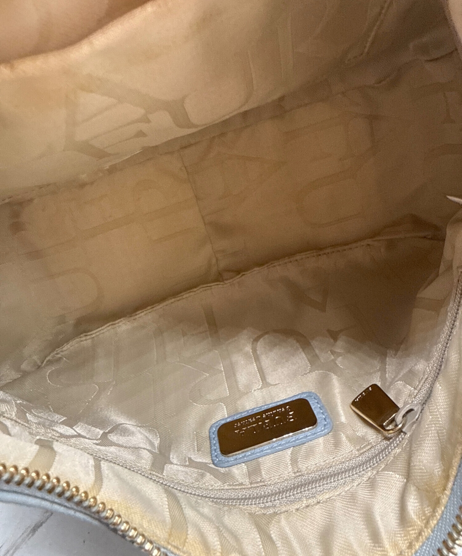 中古・古着通販】FURLA (フルラ) ワンショルダーバッグ ライトグレー