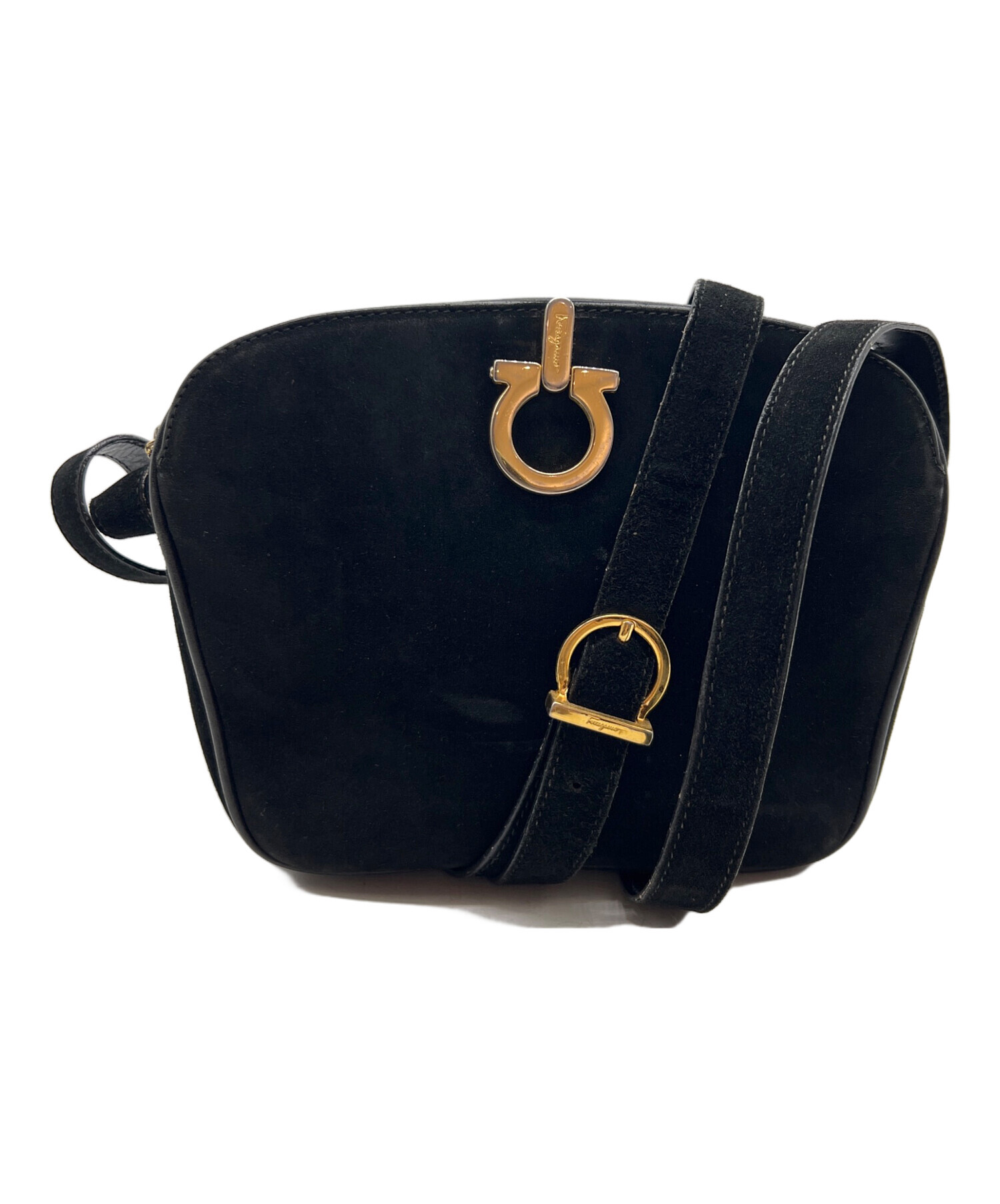 【未使用品】Ferragamoフェラガモ ジニー ショルダーバッグ 中古・古着通販】Salvatore Ferragamo (サルヴァトーレ フェラガモ