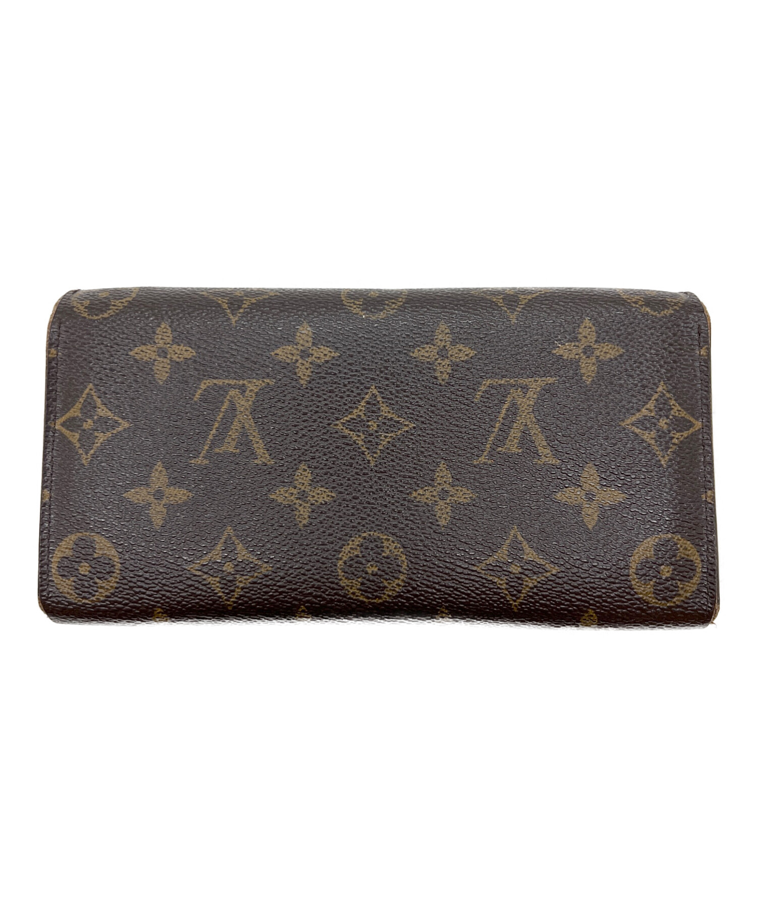 中古・古着通販】LOUIS VUITTON (ルイ ヴィトン) 長財布 ブラウン
