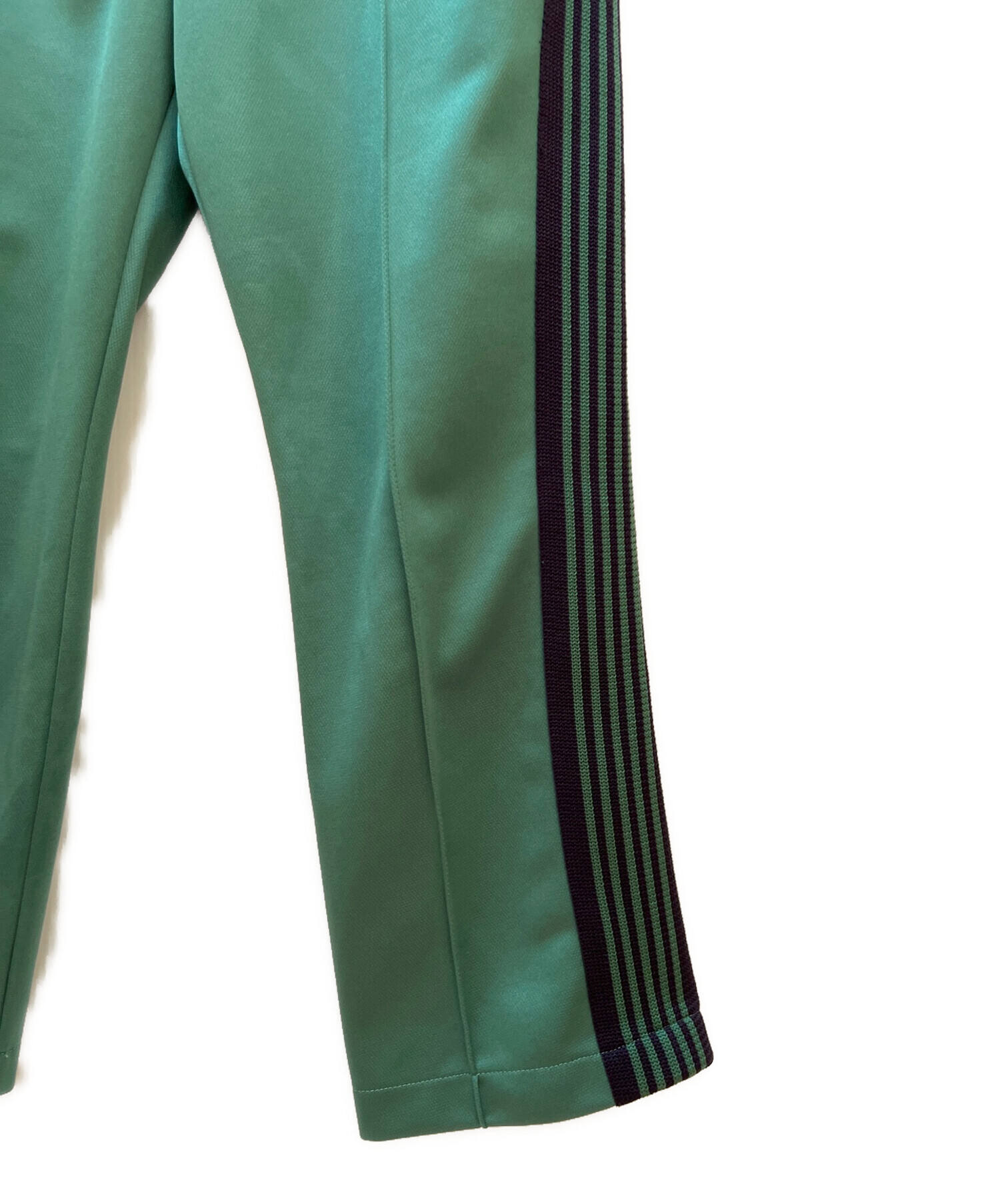 緑*茶様 Needles トラックパンツ XS グリーン 中古・古着通販】Needles (ニードルズ) トラックパンツ グリーン