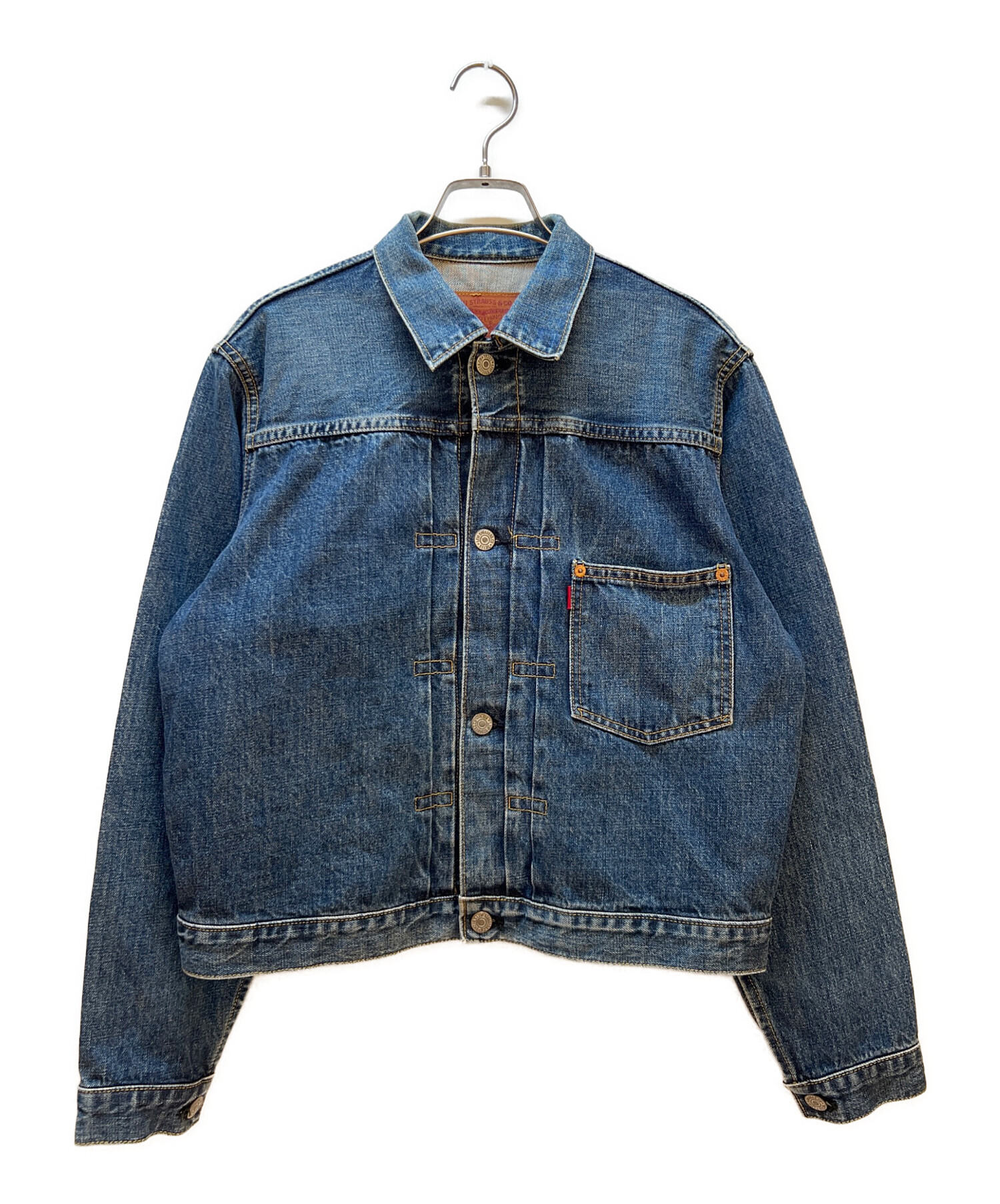 中古・古着通販】LEVI'S (リーバイス) デニムジャケット ブルー サイズ