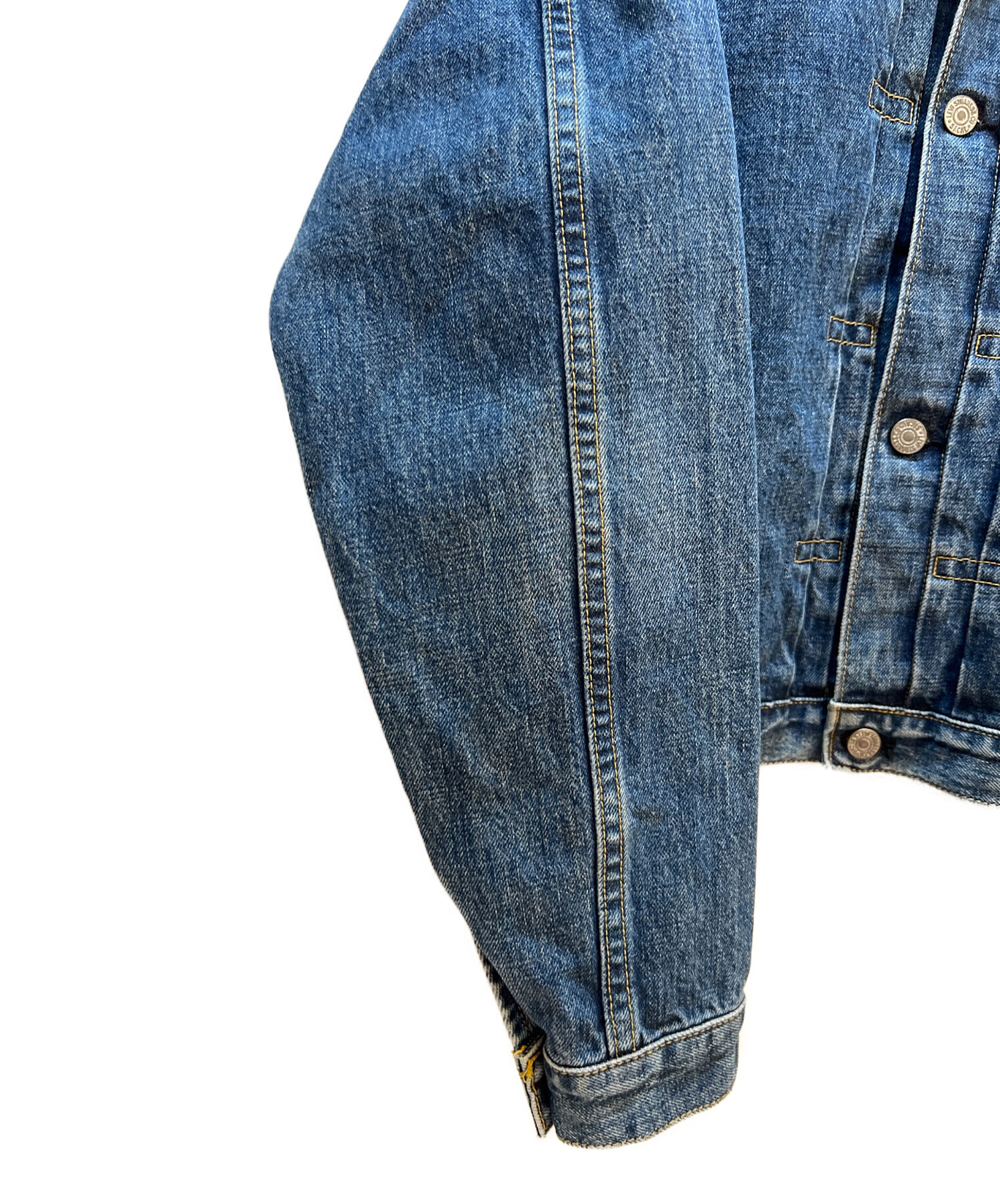 中古・古着通販】LEVI'S (リーバイス) デニムジャケット ブルー サイズ