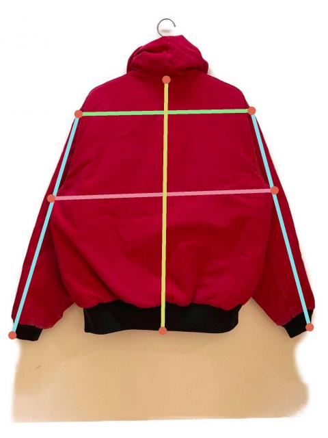中古・古着通販】CarHartt (カーハート) アクティブジャケット レッド