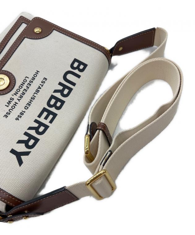 中古・古着通販】BURBERRY (バーバリー) ショルダーバッグ ベージュ 中古・古着通販】BURBERRY (バーバリー) ショルダーバッグ ベージュ