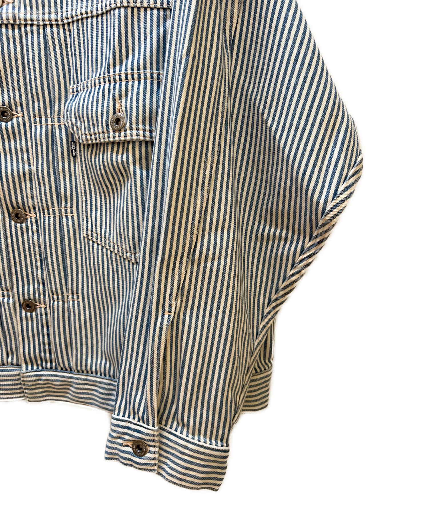 中古・古着通販】LEVI'S (リーバイス) ヒッコリーストライプデニム
