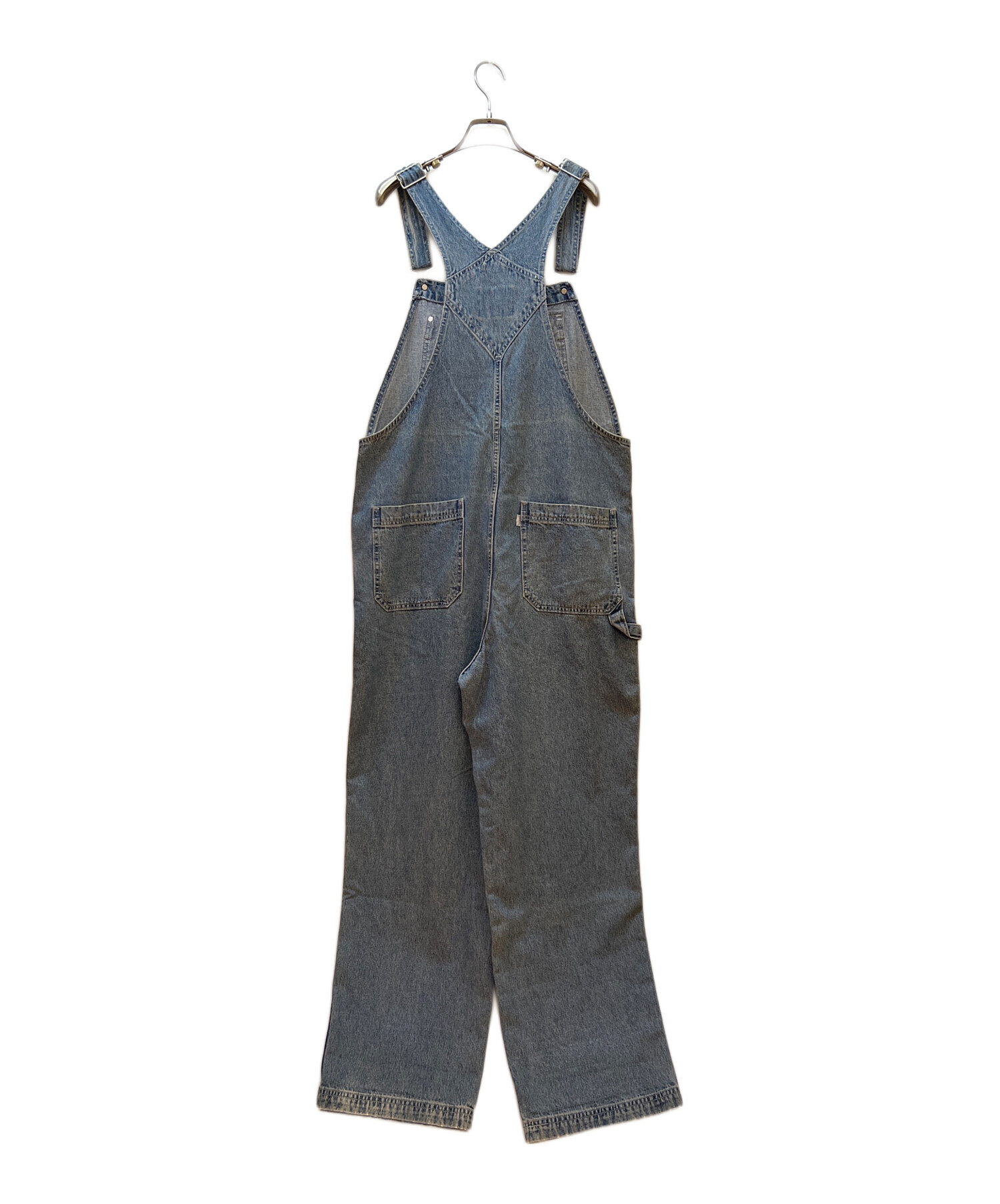 リーバイスオーバーオール 中古・古着通販】LEVI'S (リーバイス) オーバーオール ブルー サイズ:M