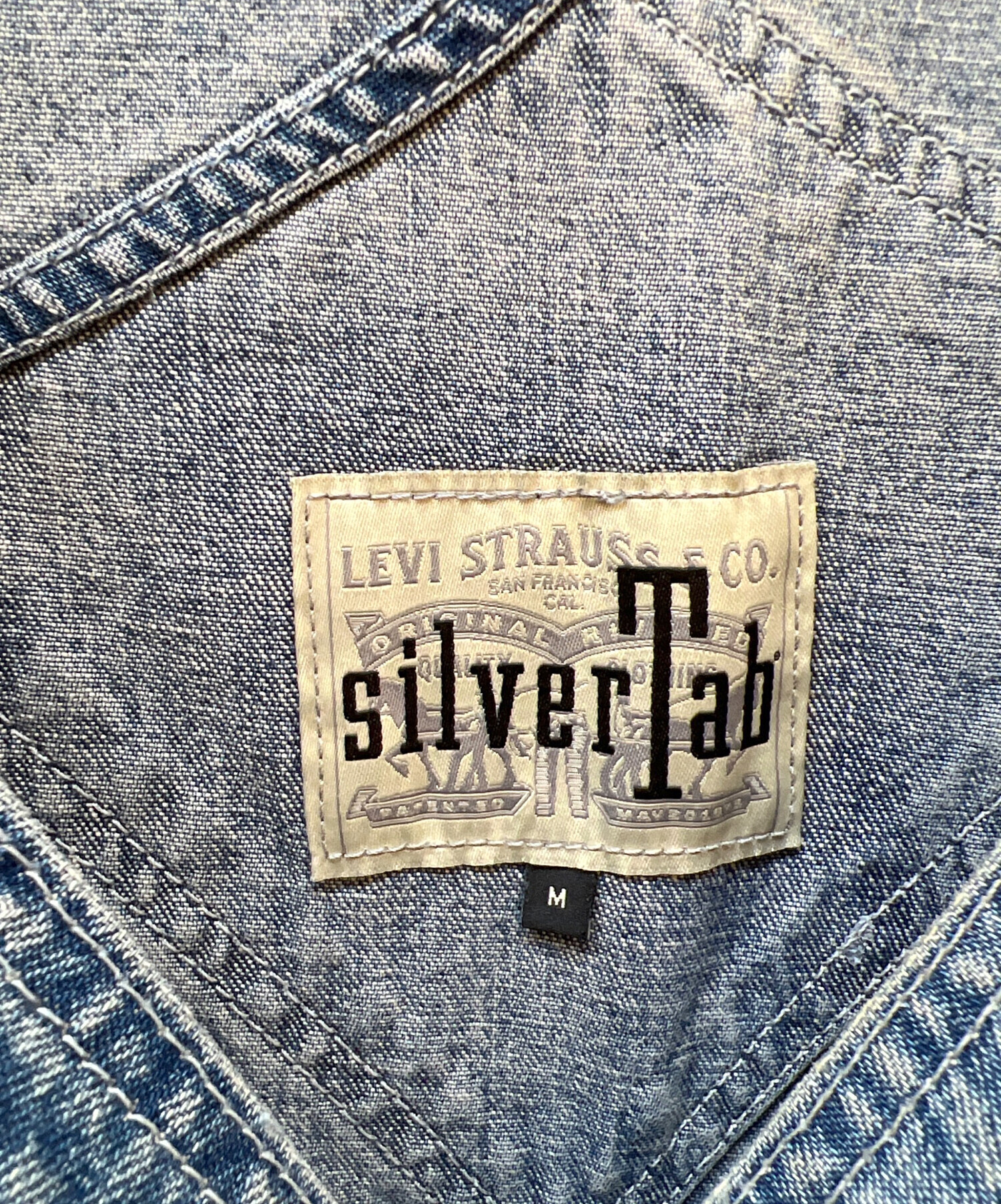 中古・古着通販】LEVI'S (リーバイス) オーバーオール ブルー サイズ:M