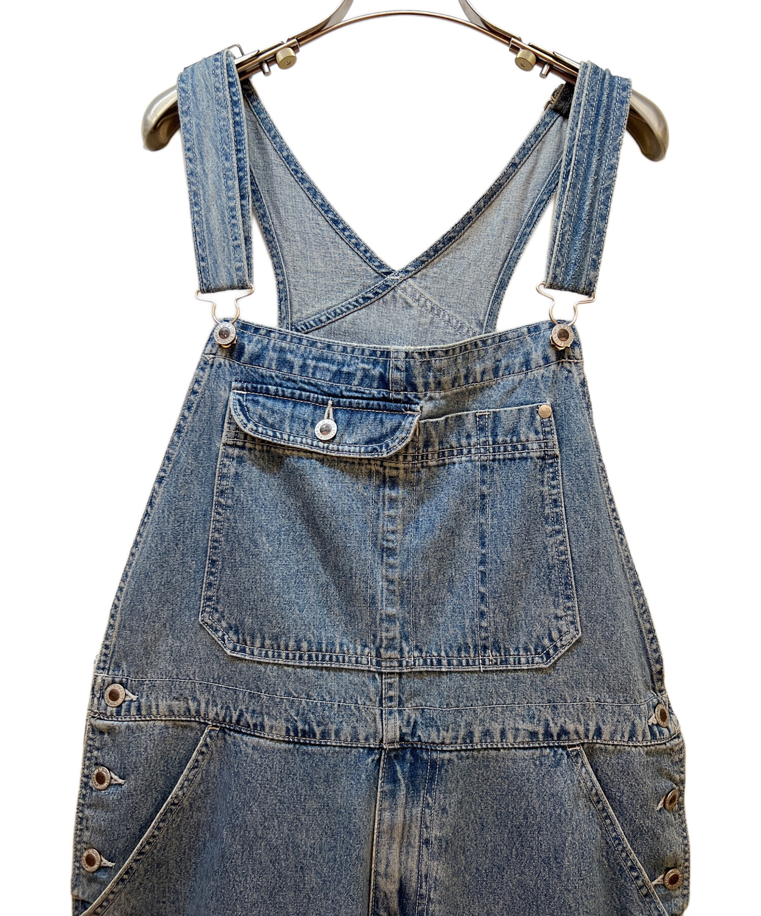 中古・古着通販】LEVI'S (リーバイス) オーバーオール ブルー サイズ:M