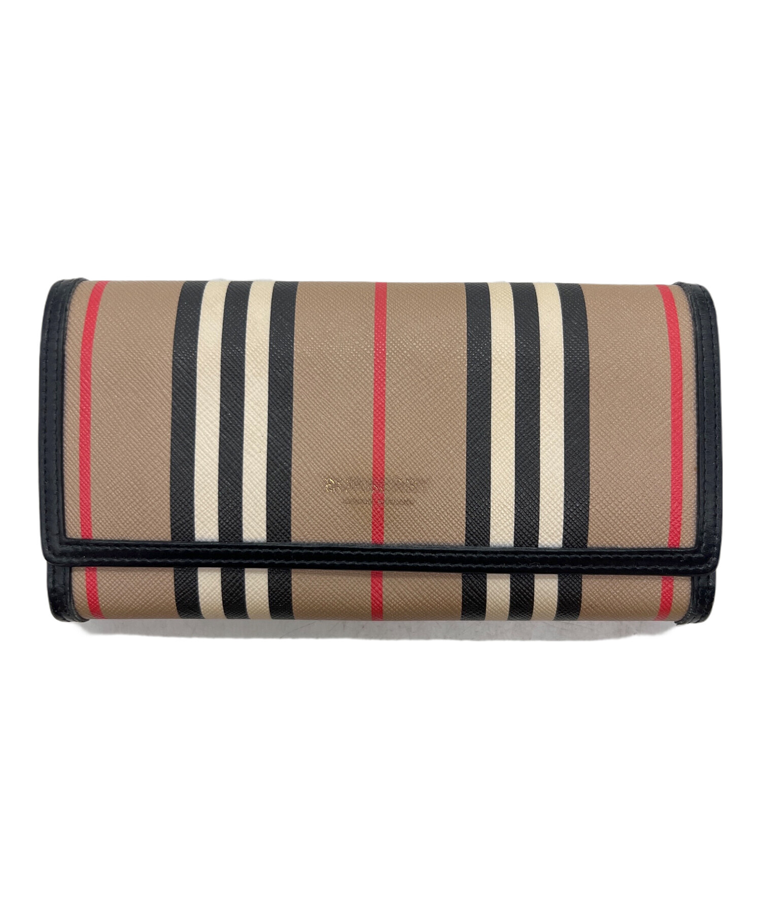 中古・古着通販】BURBERRY (バーバリー) 長財布 ベージュ｜ブランド 