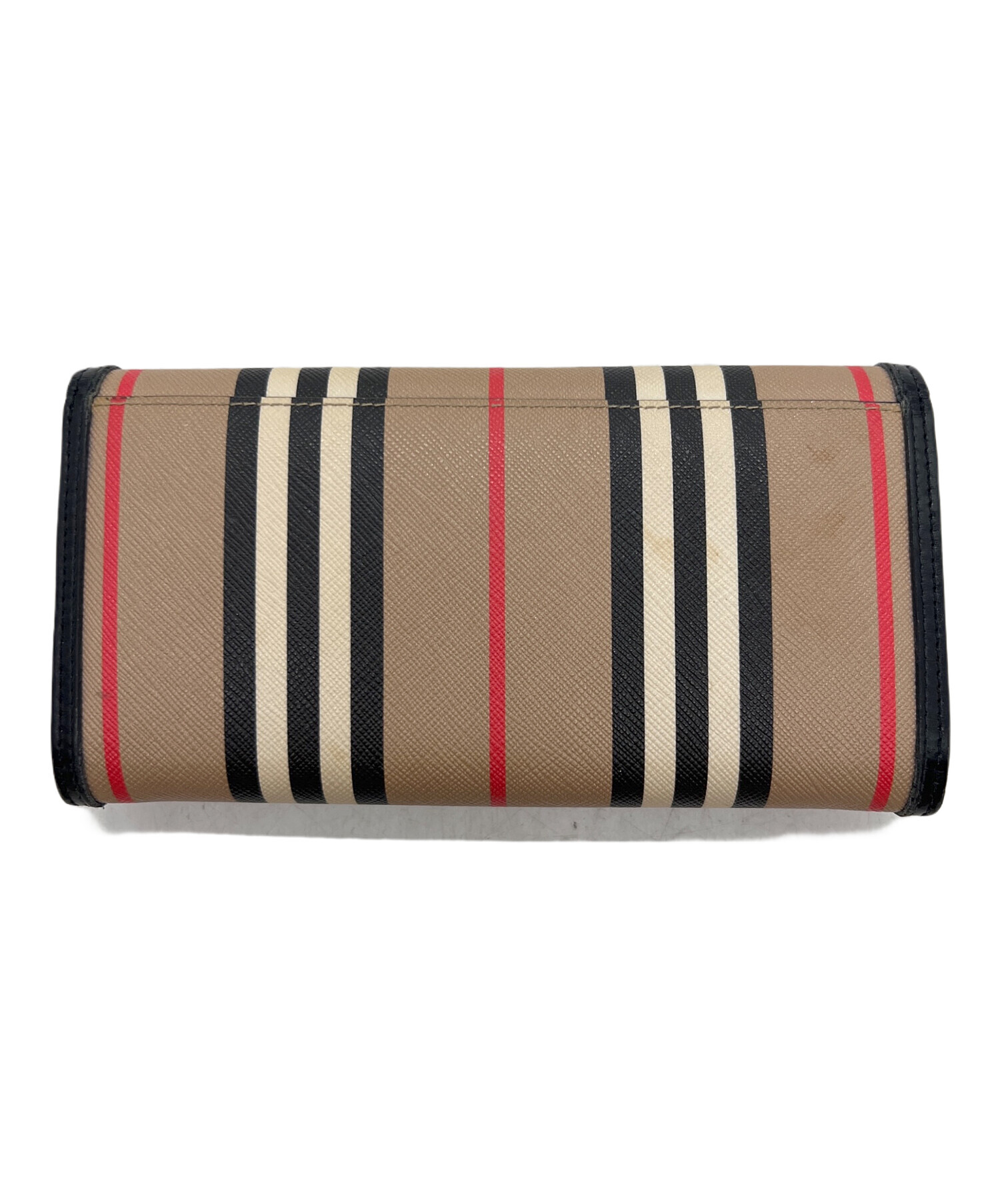 中古・古着通販】BURBERRY (バーバリー) 長財布 ベージュ｜ブランド 