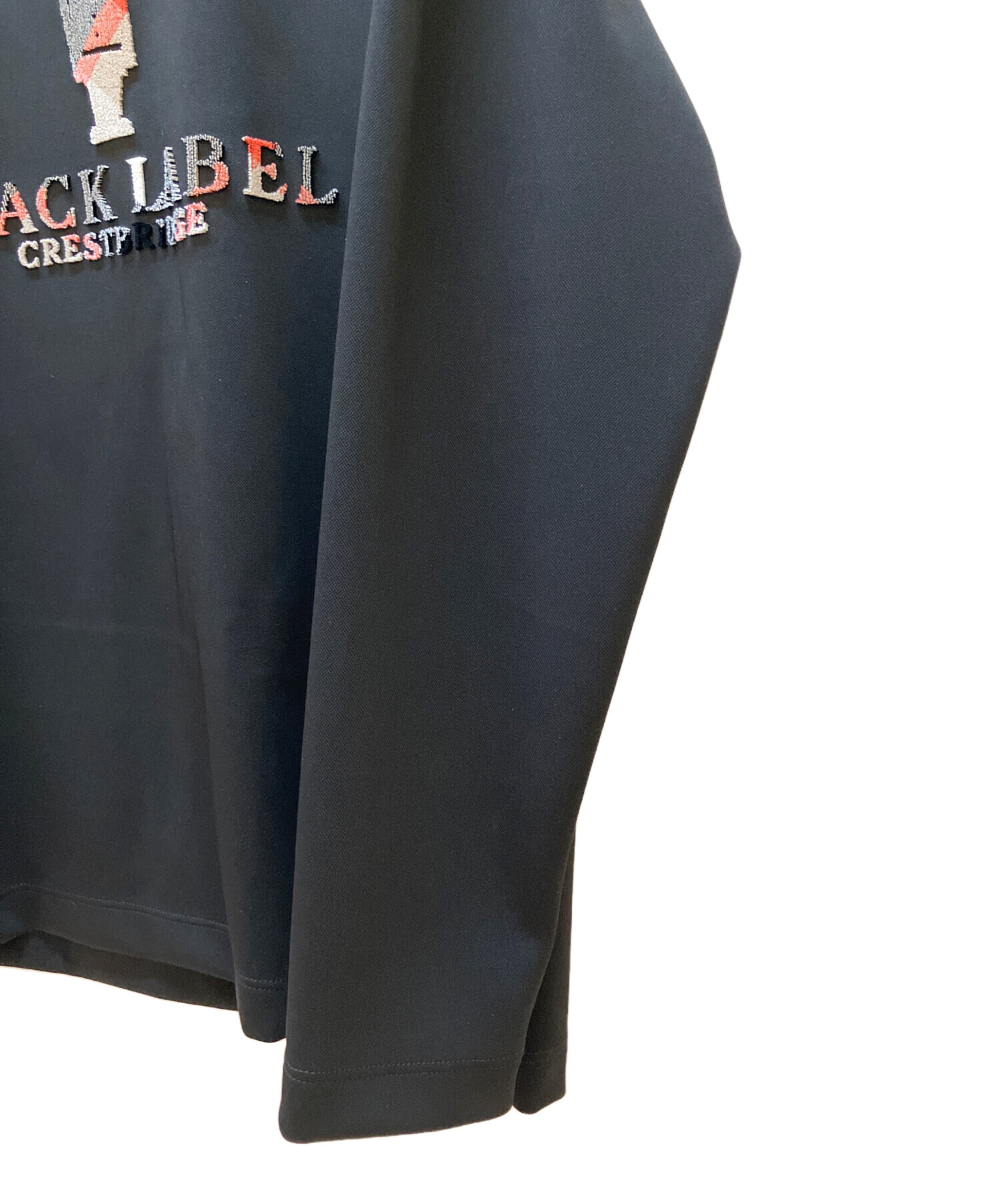 未使用 ブラックレーベルクレストブリッジ エンボス グラフィックスウェットシャツ 中古・古着通販】BLACK LABEL CRESTBRIDGE (ブラックレーベル クレスト