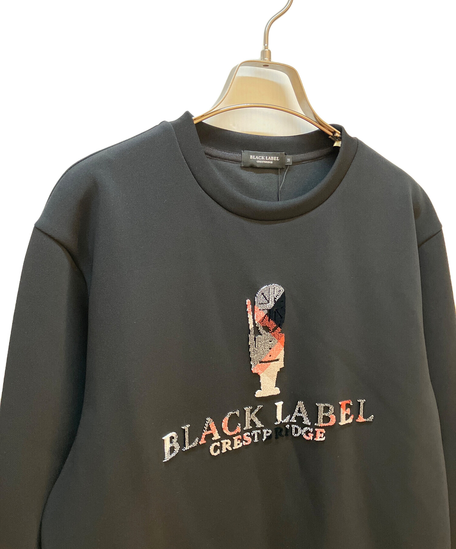 未使用 ブラックレーベルクレストブリッジ エンボス グラフィックスウェットシャツ 中古・古着通販】BLACK LABEL CRESTBRIDGE (ブラックレーベル クレスト