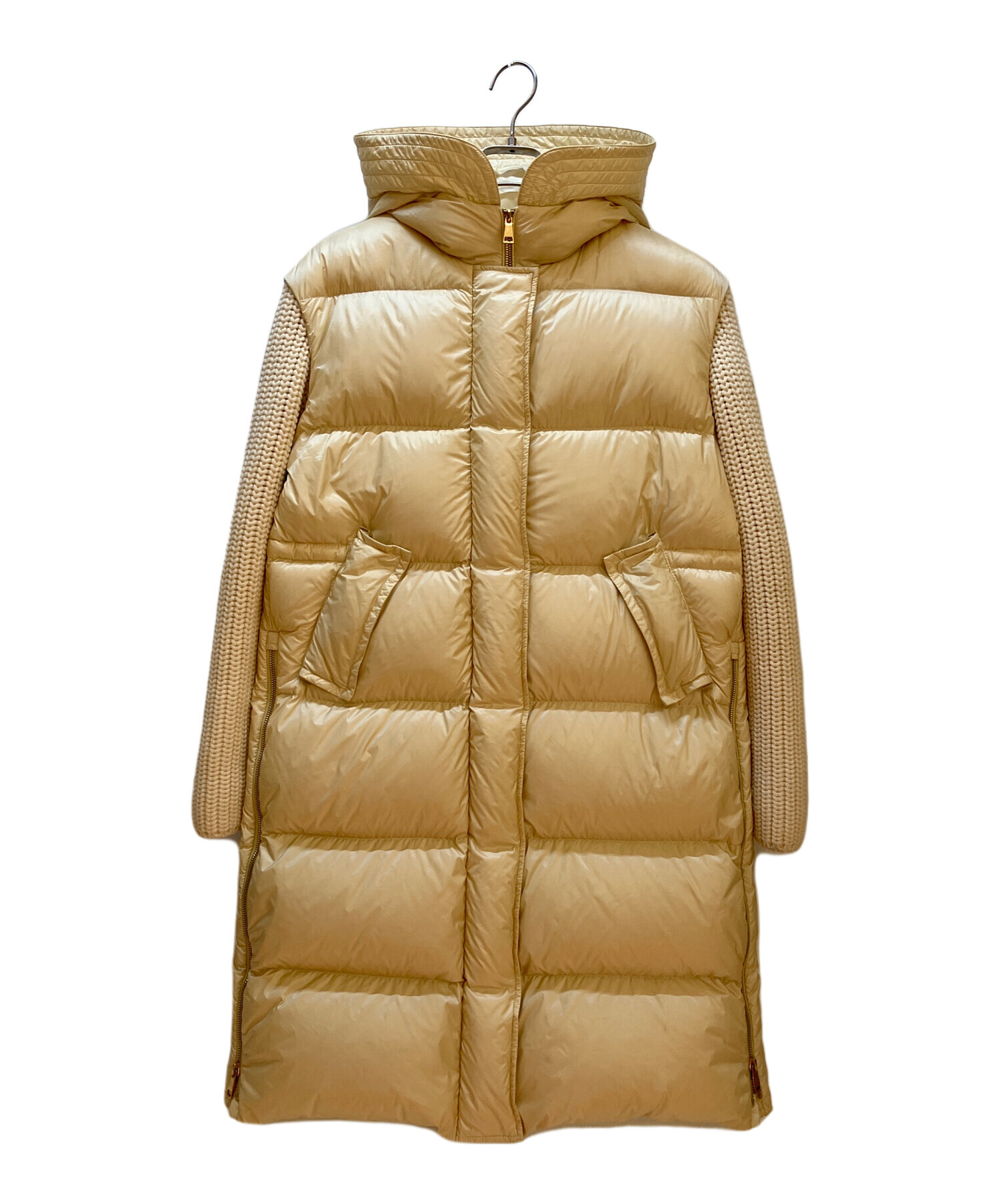 MONCLER モンクレール Latife giubbotto 中古・古着通販】MONCLER (モンクレール) KATIFE GIUBBOTTO アイボリー