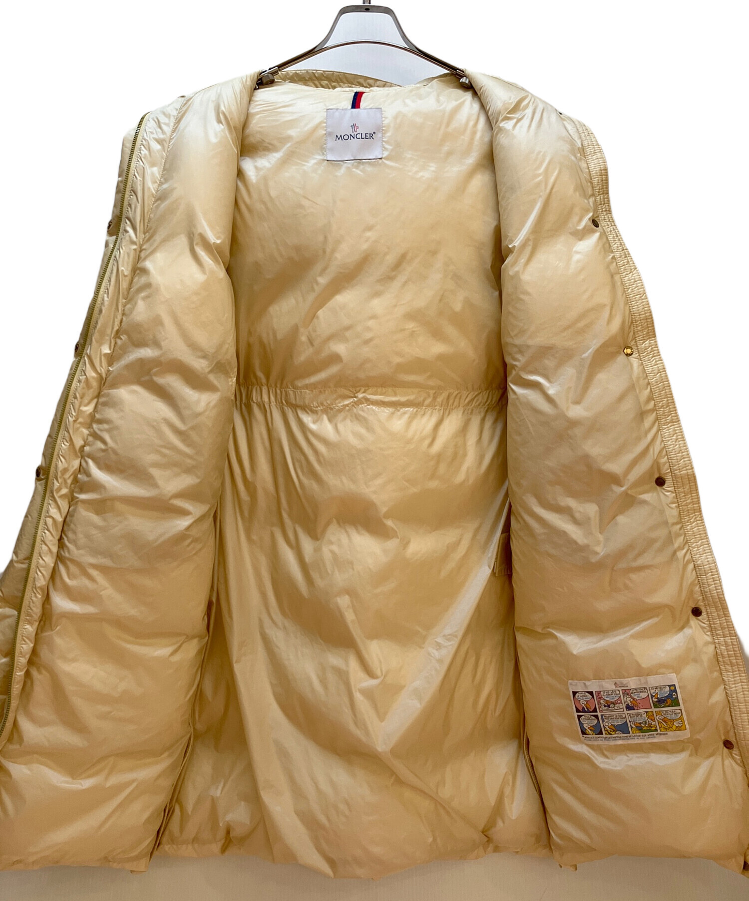 中古・古着通販】MONCLER (モンクレール) KATIFE GIUBBOTTO アイボリー