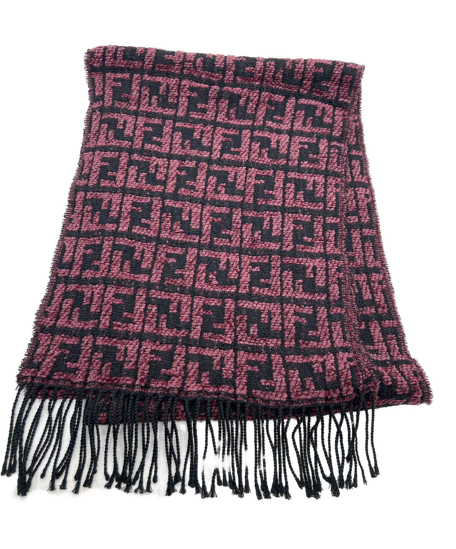 中古・古着通販】FENDI (フェンディ) モールヤーンマフラー パープル