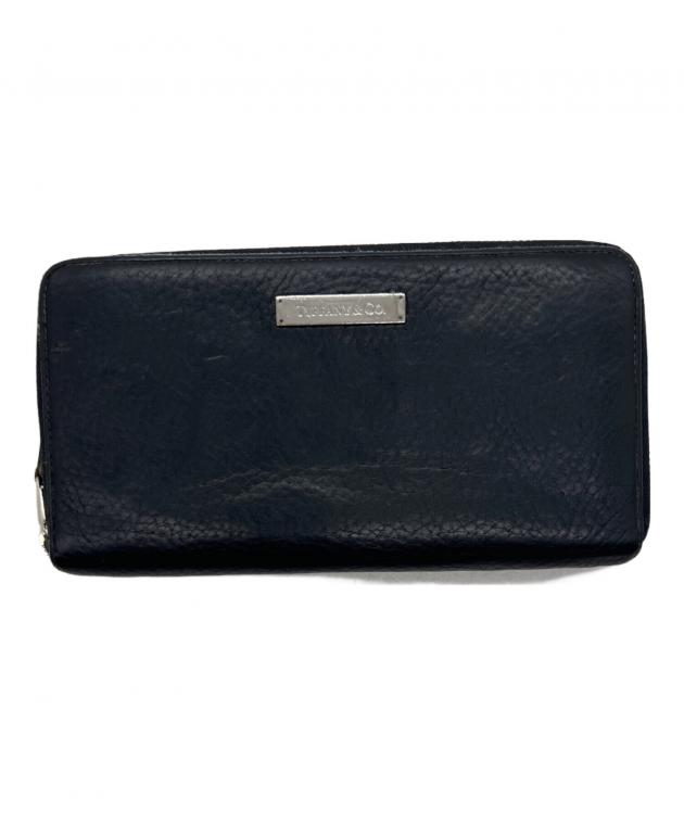 中古・古着通販】TIFFANY & Co. (ティファニー) 長財布 ブラック